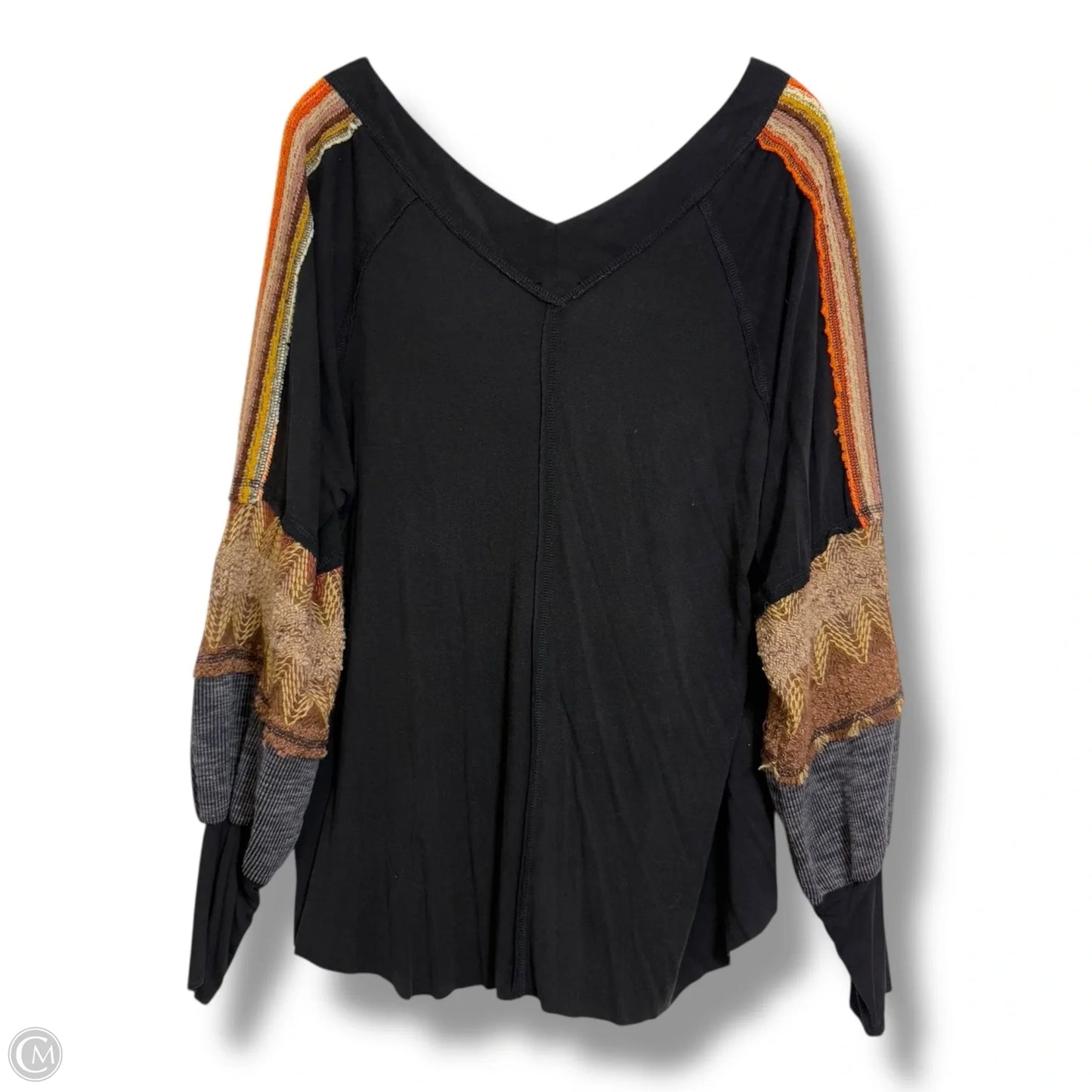 Top Long Sleeve By Pol In Multi-colored, Size: M