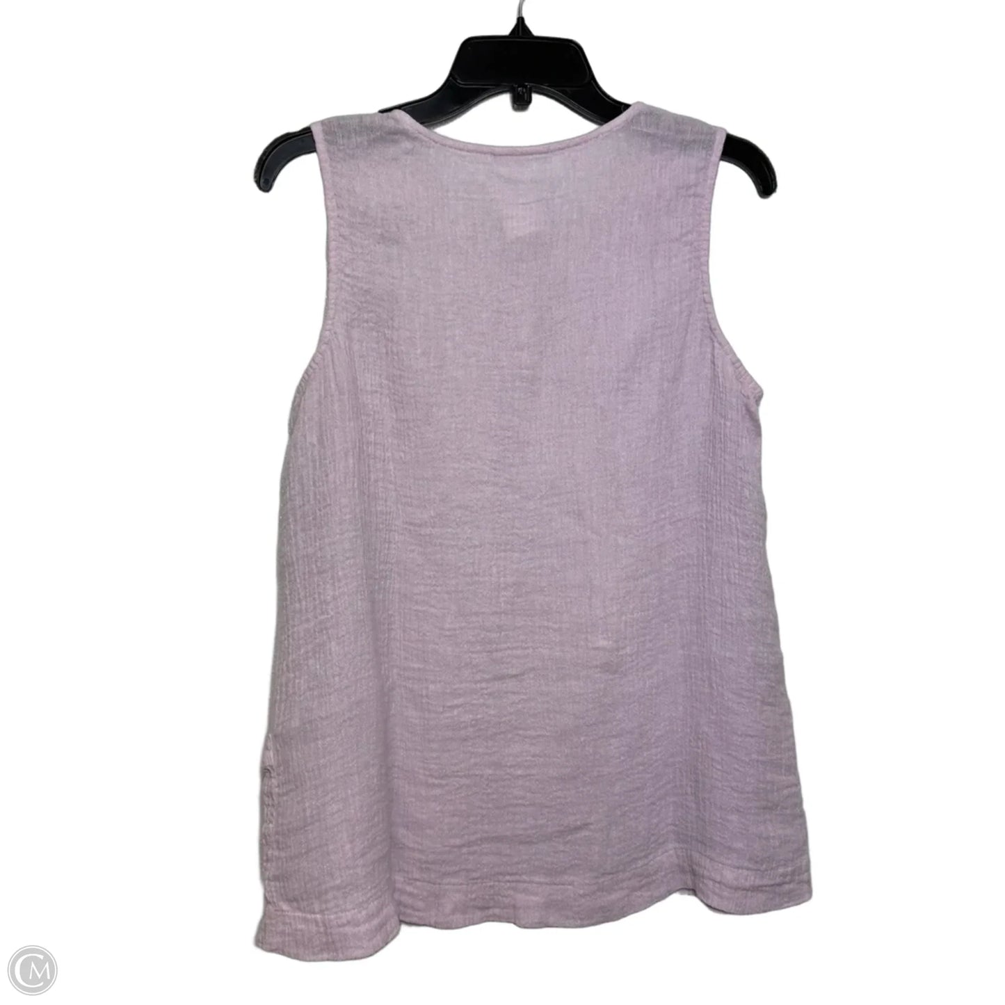Top Sleeveless By Pure Jill In Purple, Size: L