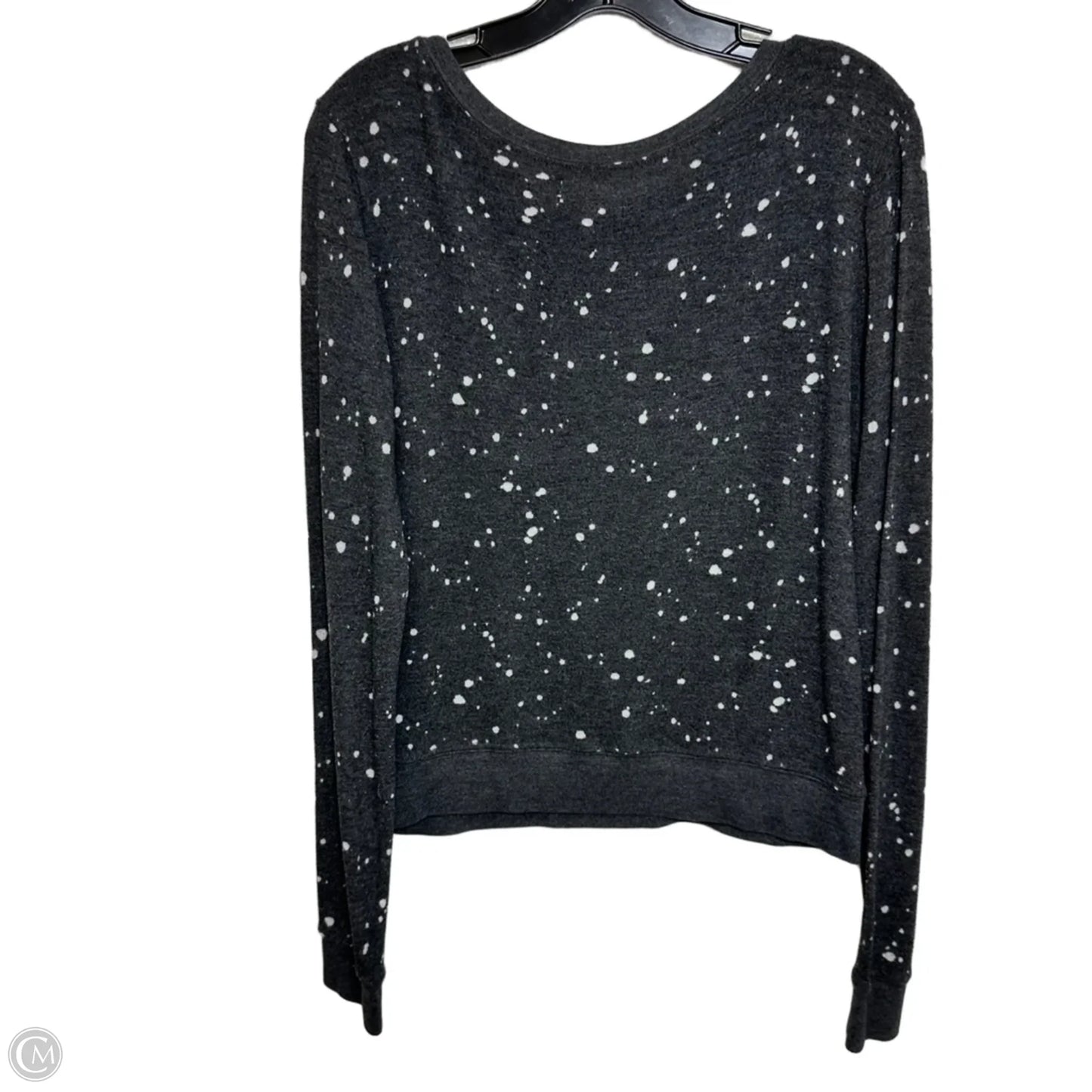 Top Long Sleeve By Spiritual Gangster In Gray, Size: S