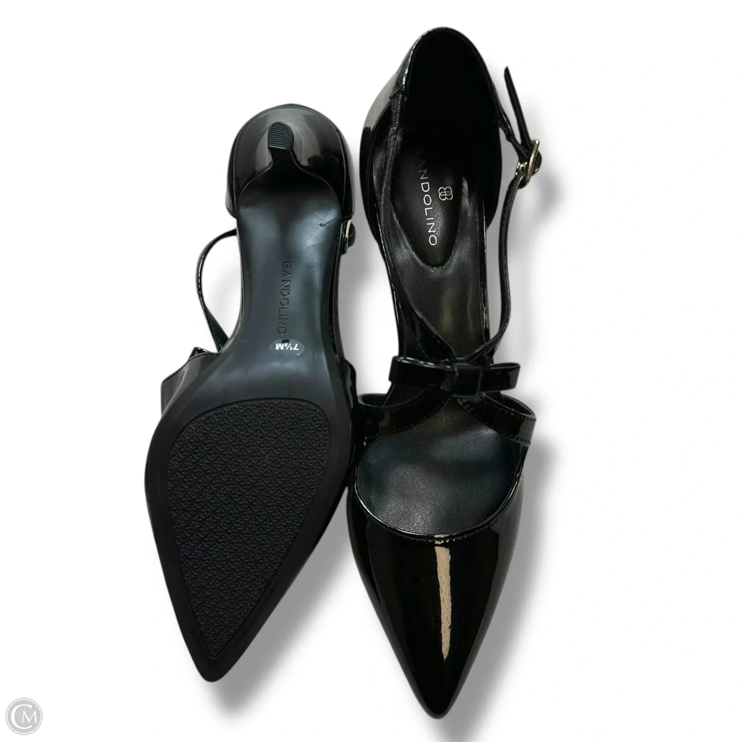 Shoes Heels Kitten By Bandolino In Black, Size: 7.5