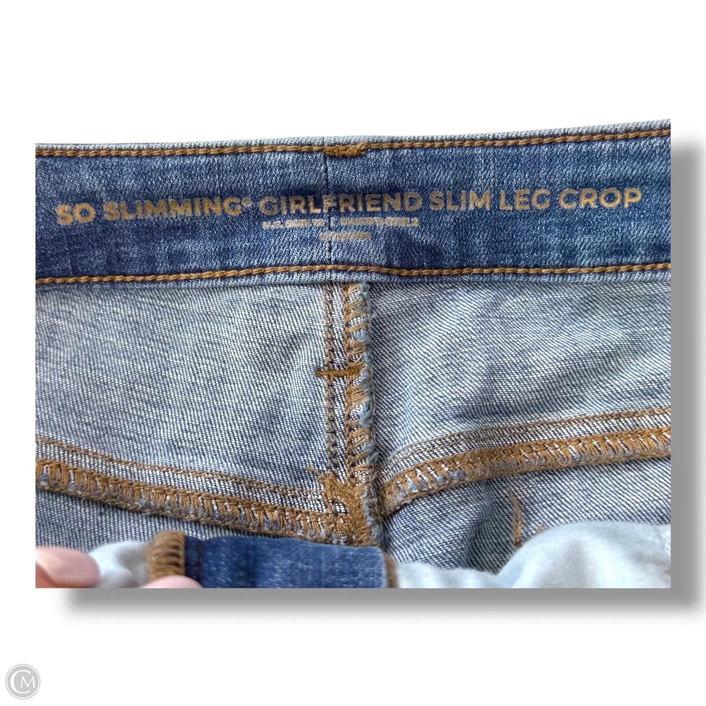 Jeans Boot Cut By Chicos In Blue Denim, Size: 12