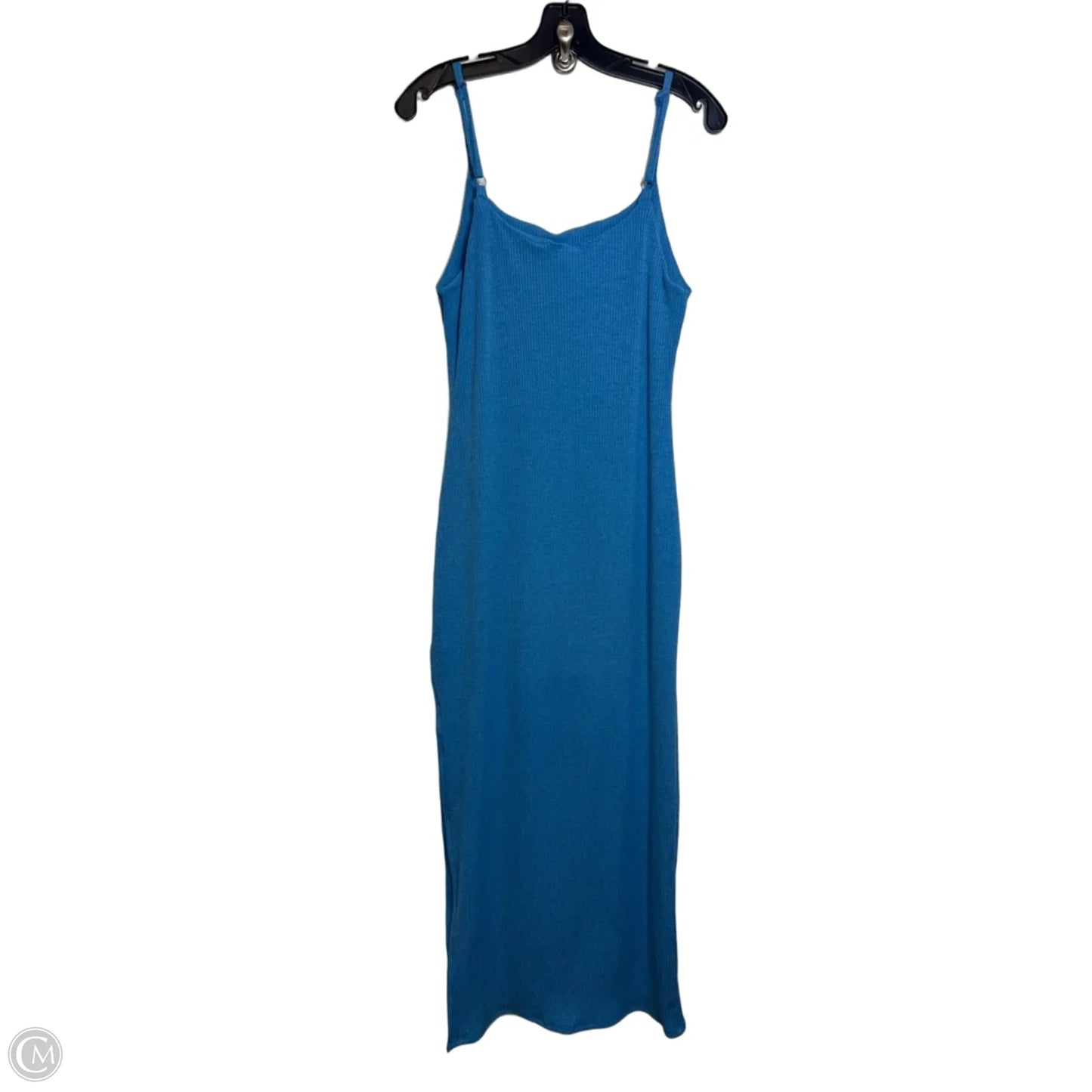 Dress Casual Maxi By Tyche In Blue, Size: L
