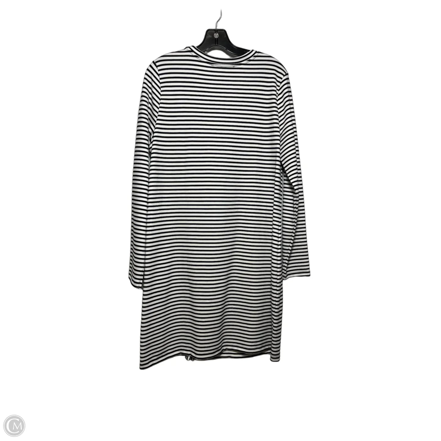Dress Casual Short By Loft In Striped Pattern, Size: M