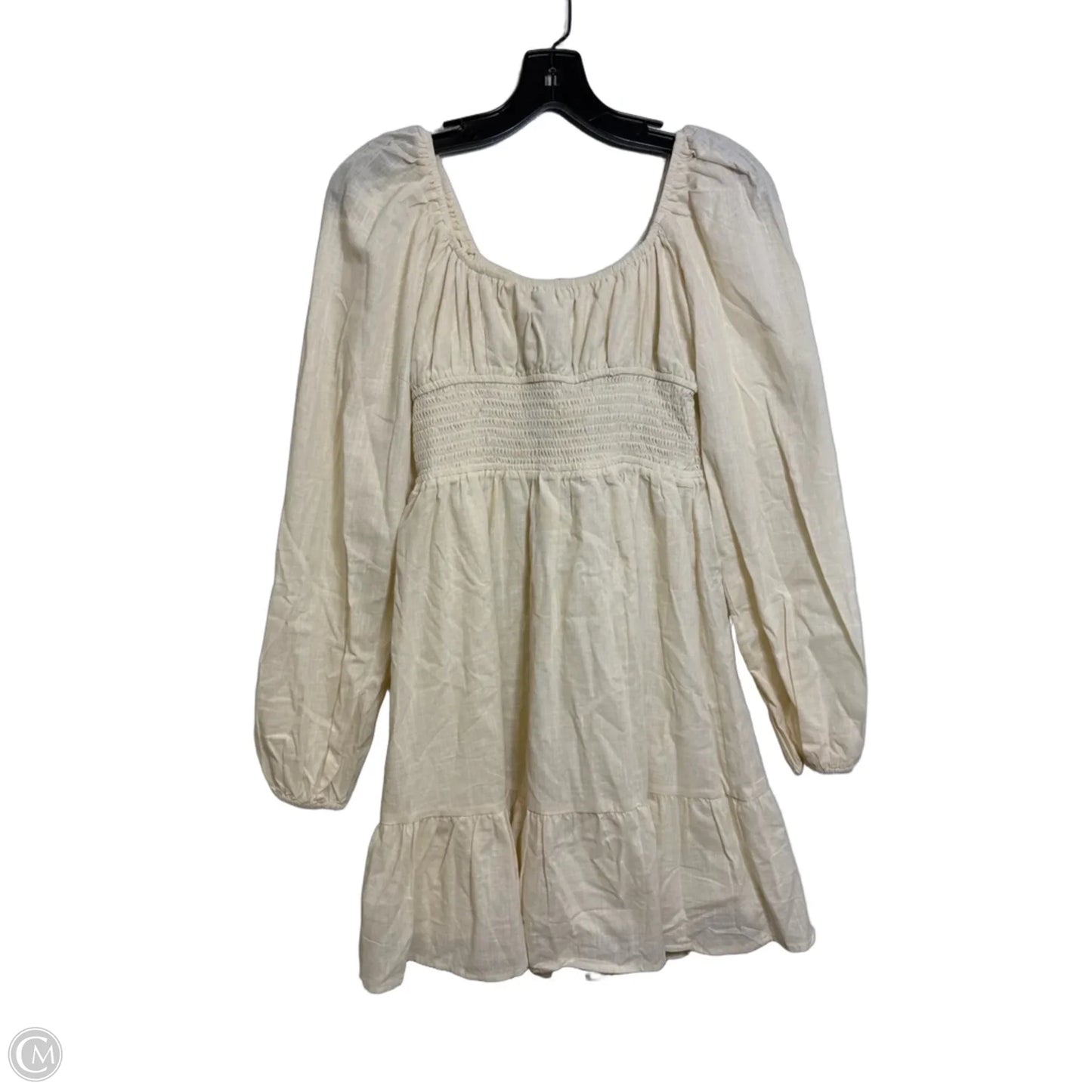 Dress Casual Short By Clothes Mentor In Ivory, Size: S