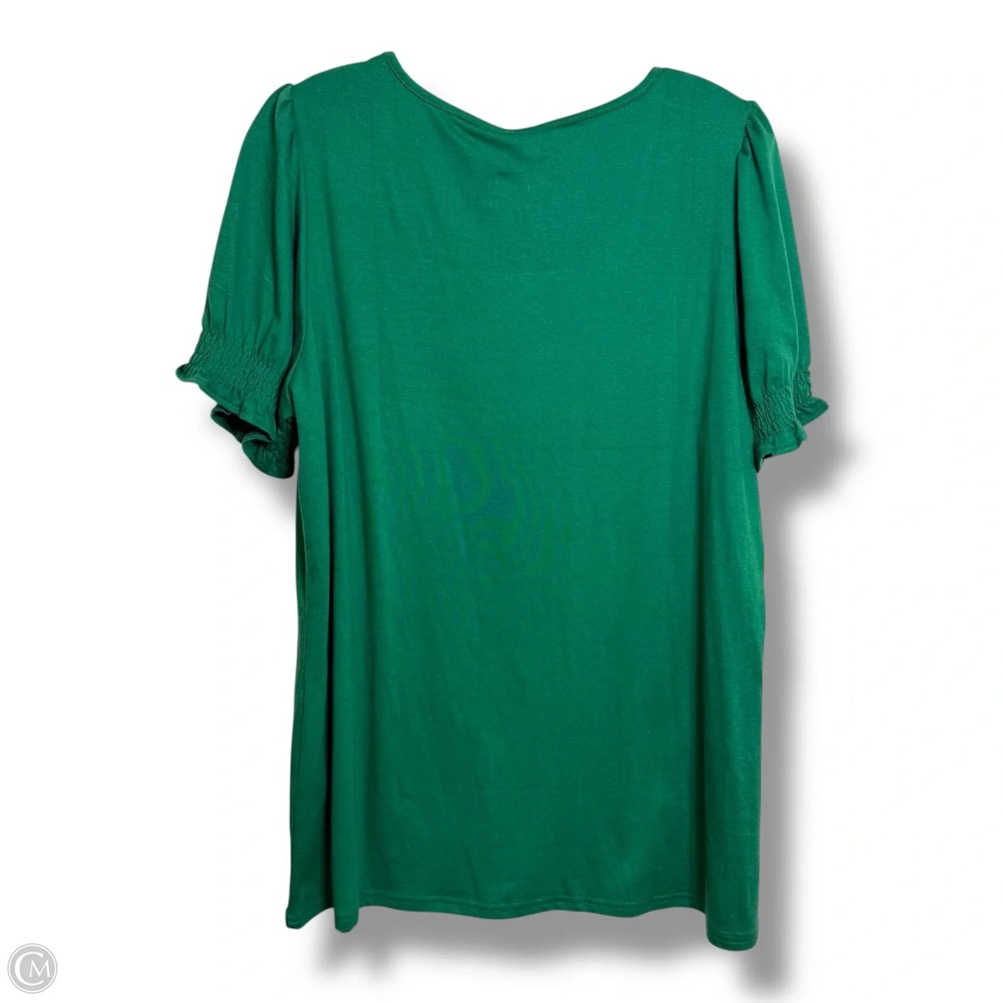 Top Short Sleeve By Clothes Mentor In Green, Size: L