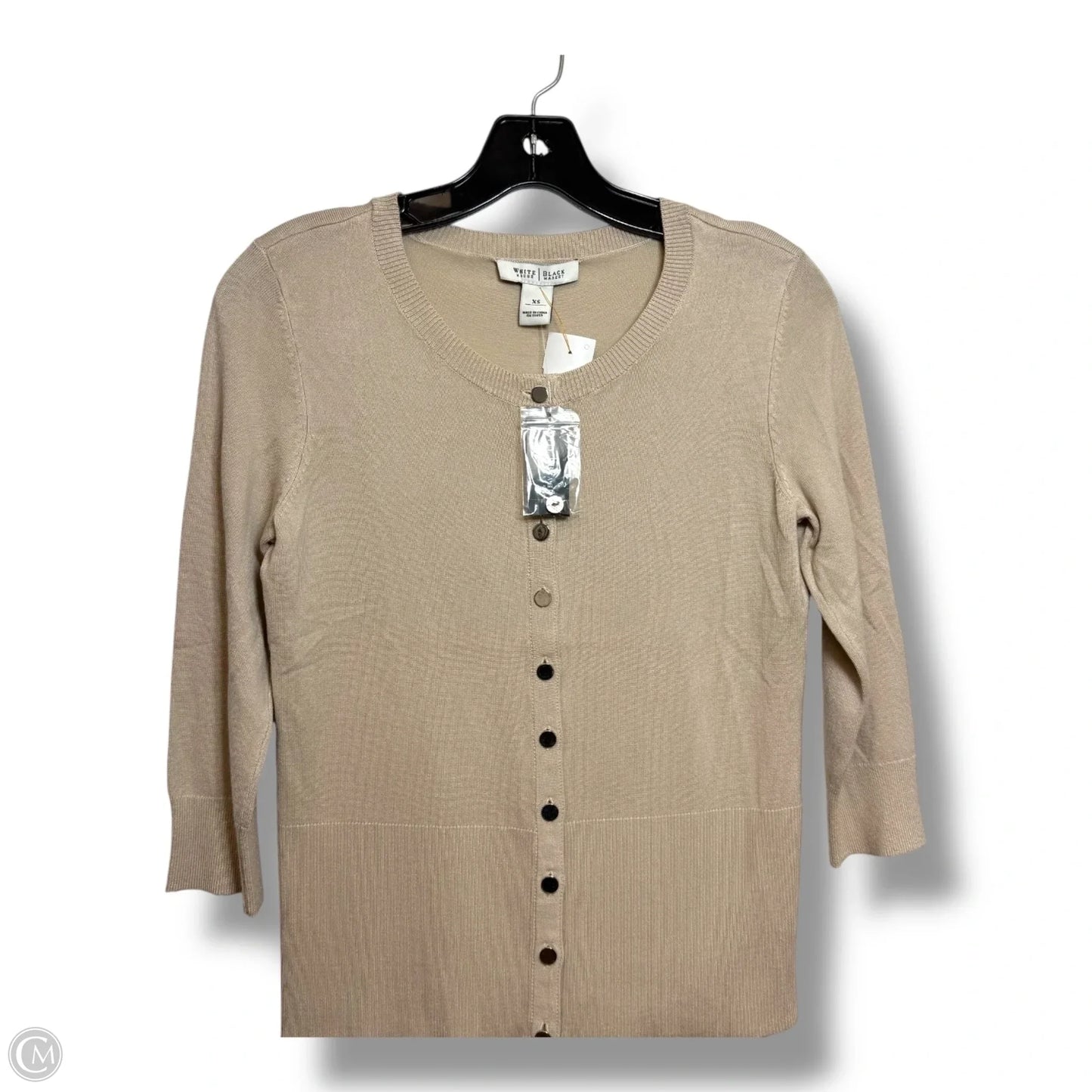 Cardigan By White House Black Market In Beige, Size: Xs