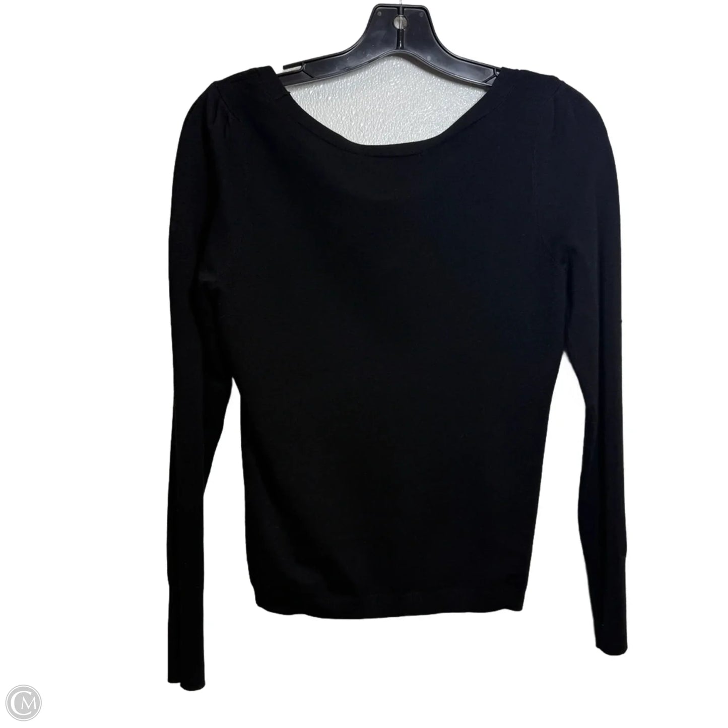 Top Long Sleeve By White House Black Market In Black, Size: Xs