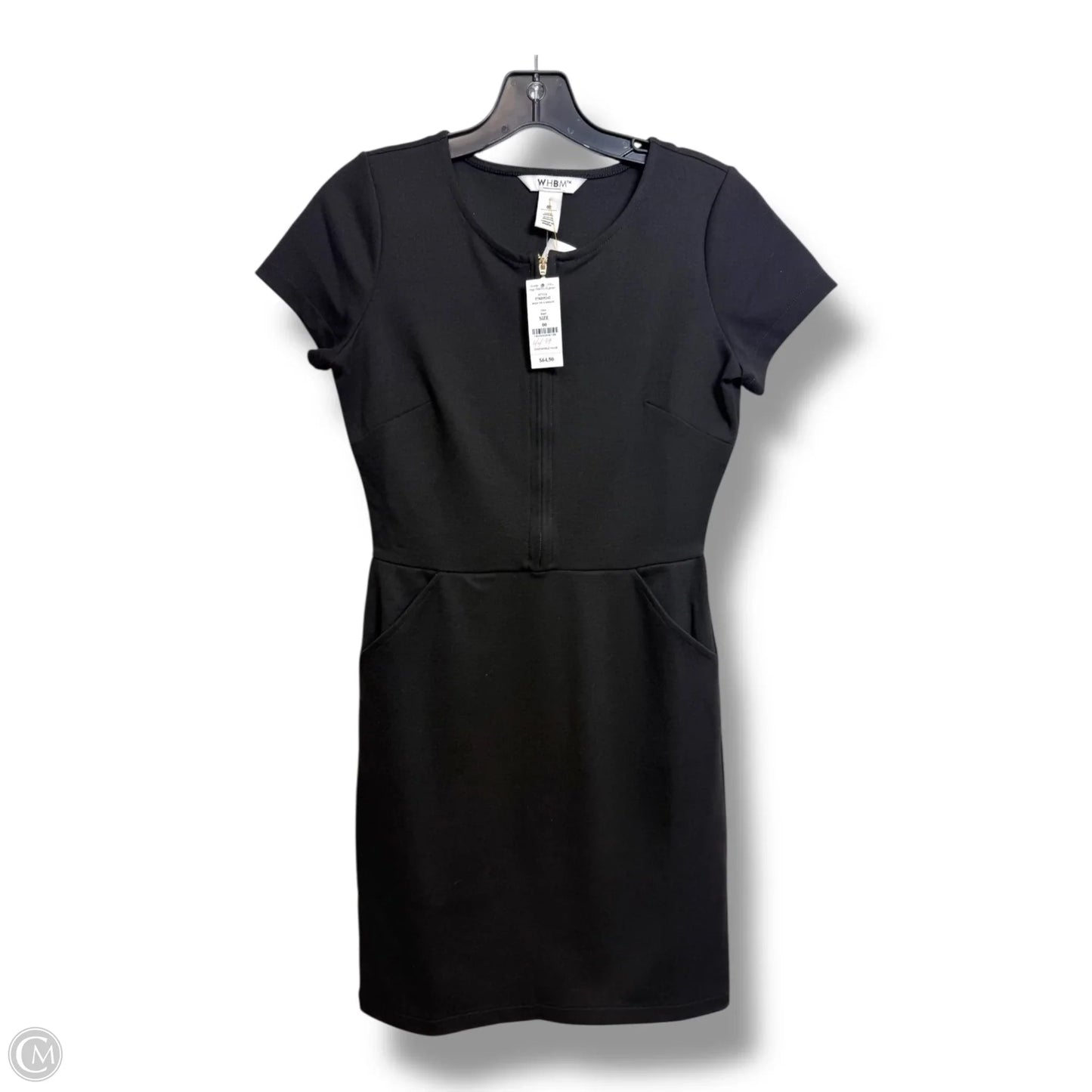 Dress Casual Short By White House Black Market In Black, Size: 00