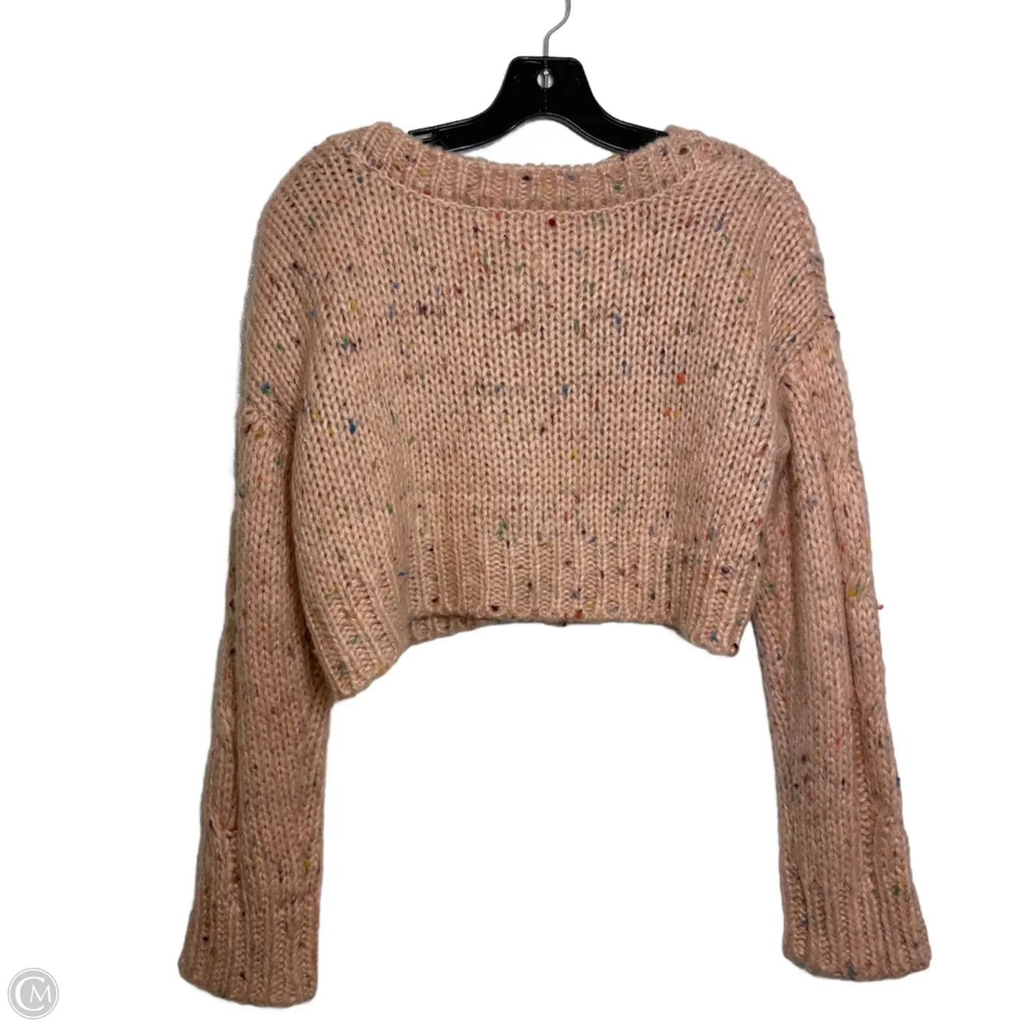 Cardigan By Double Zero In Peach, Size: M