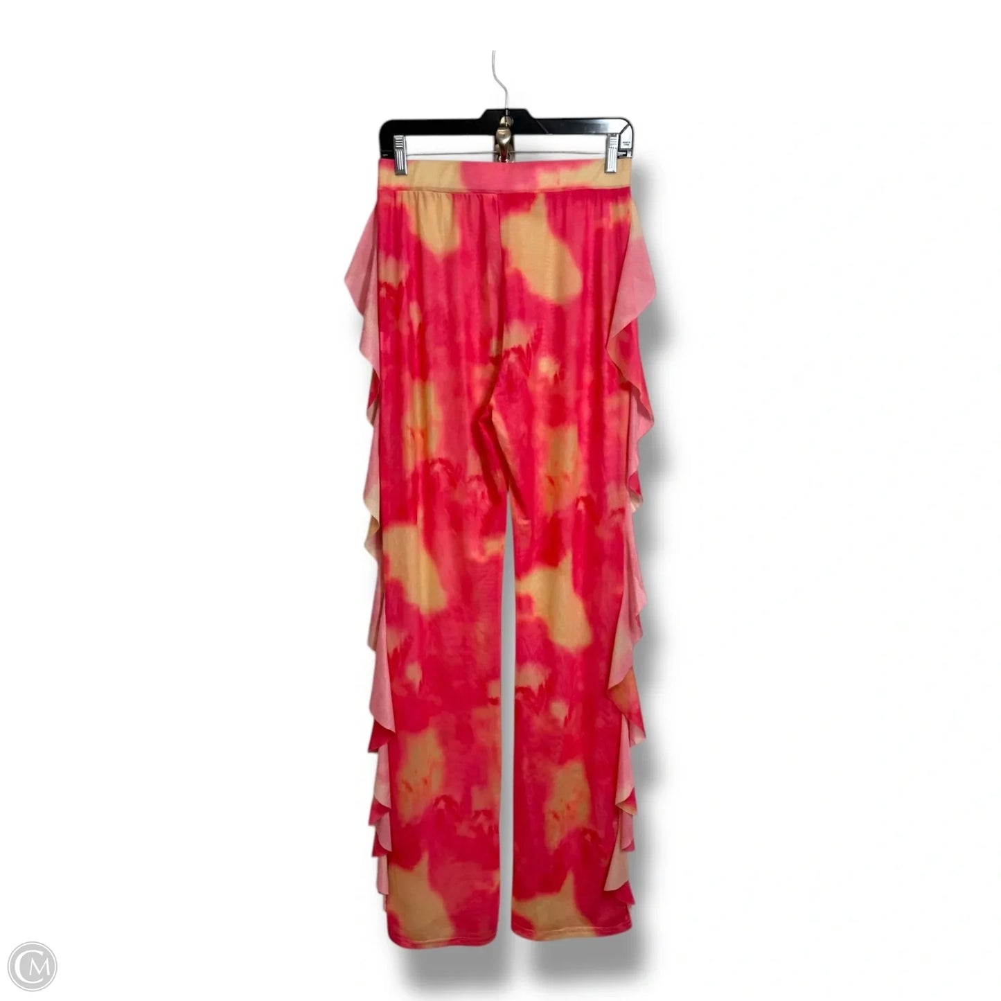 Sheet Coverup pants By Cmf In Pink, Size: M