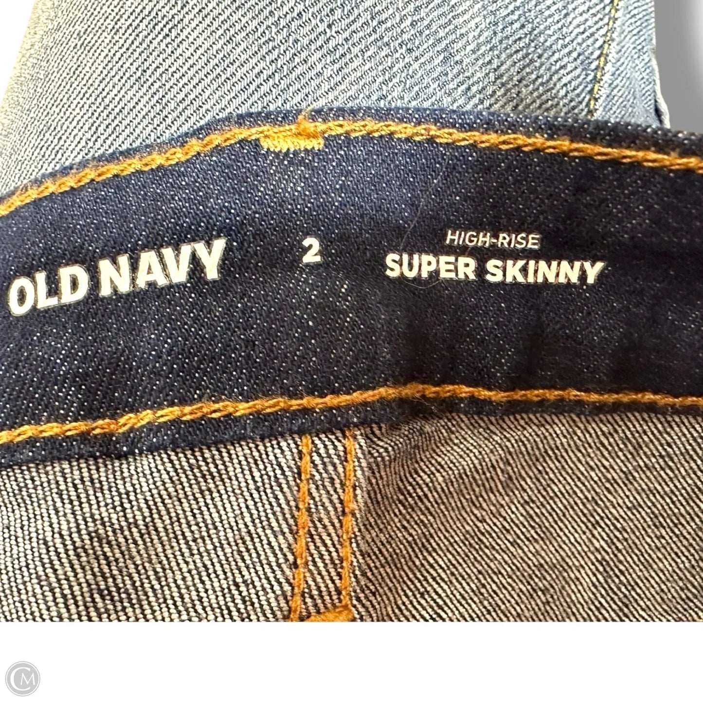 Jeans Skinny By Old Navy In Blue Denim, Size: 2