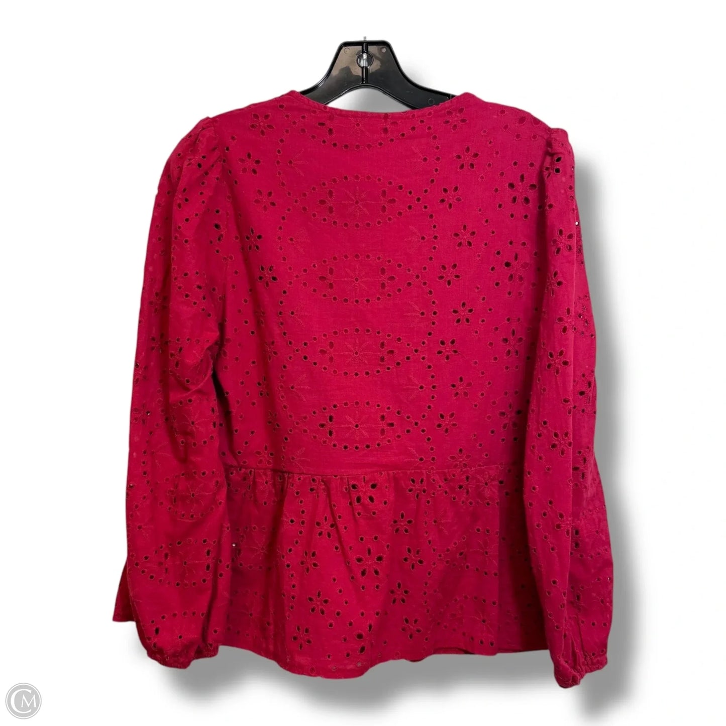 Top Long Sleeve By KIRUNDO In Red, Size: S
