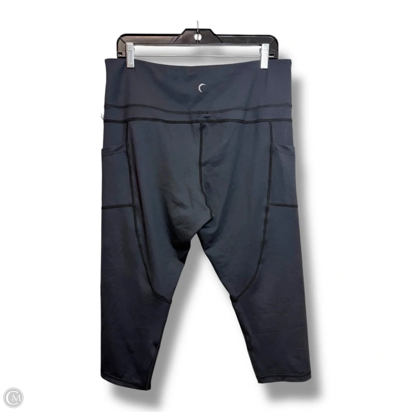Athletic Capris By Zyia In Black, Size: 20
