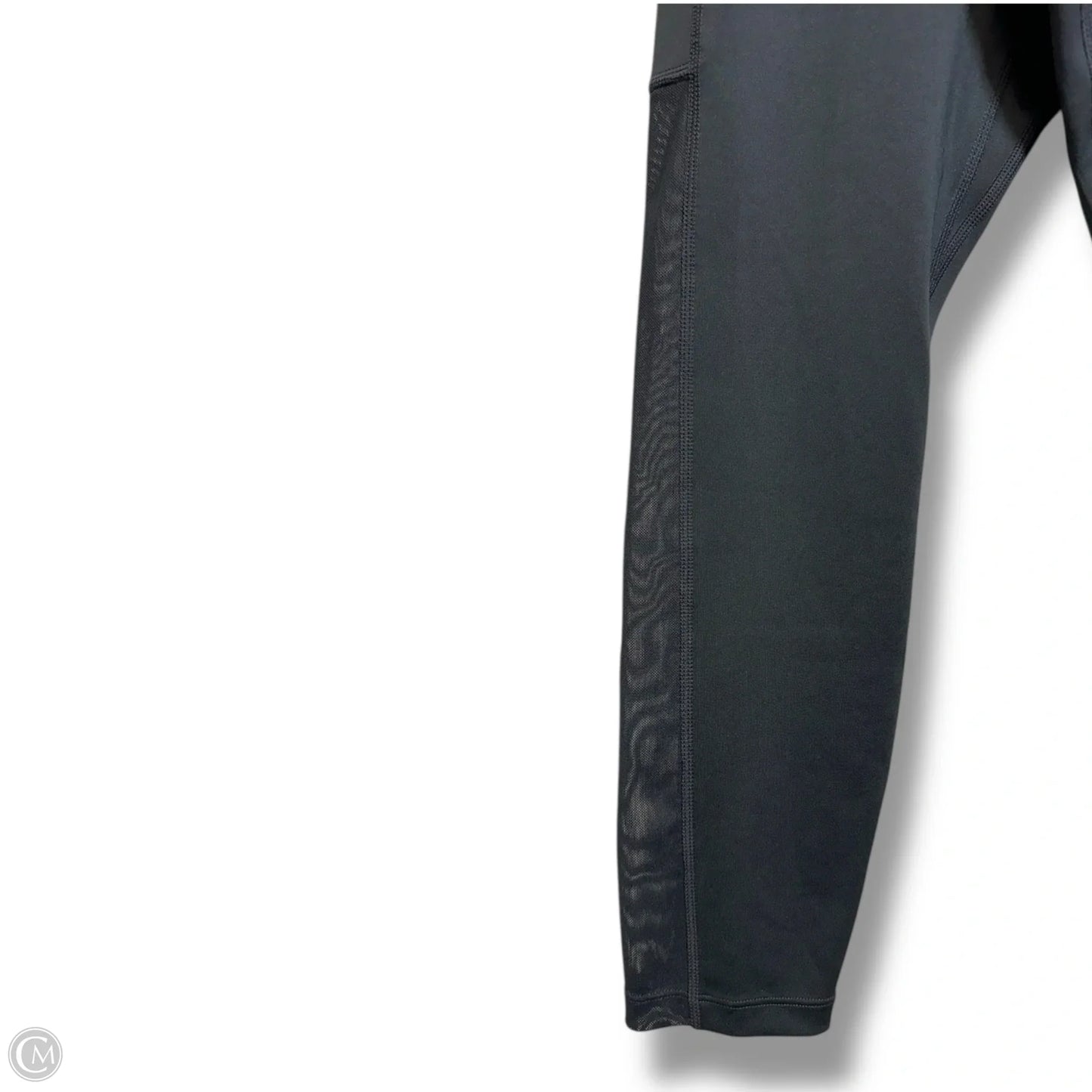 Athletic Leggings By Nike Apparel In Black, Size: M