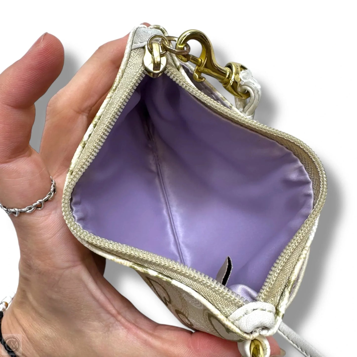 Wristlet Designer By Coach, Size: Small