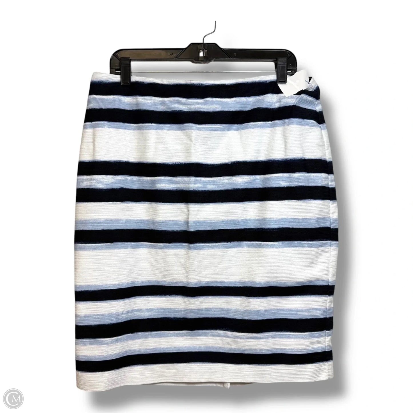 Skirt Mini & Short By Ann Taylor In Striped Pattern, Size: 12
