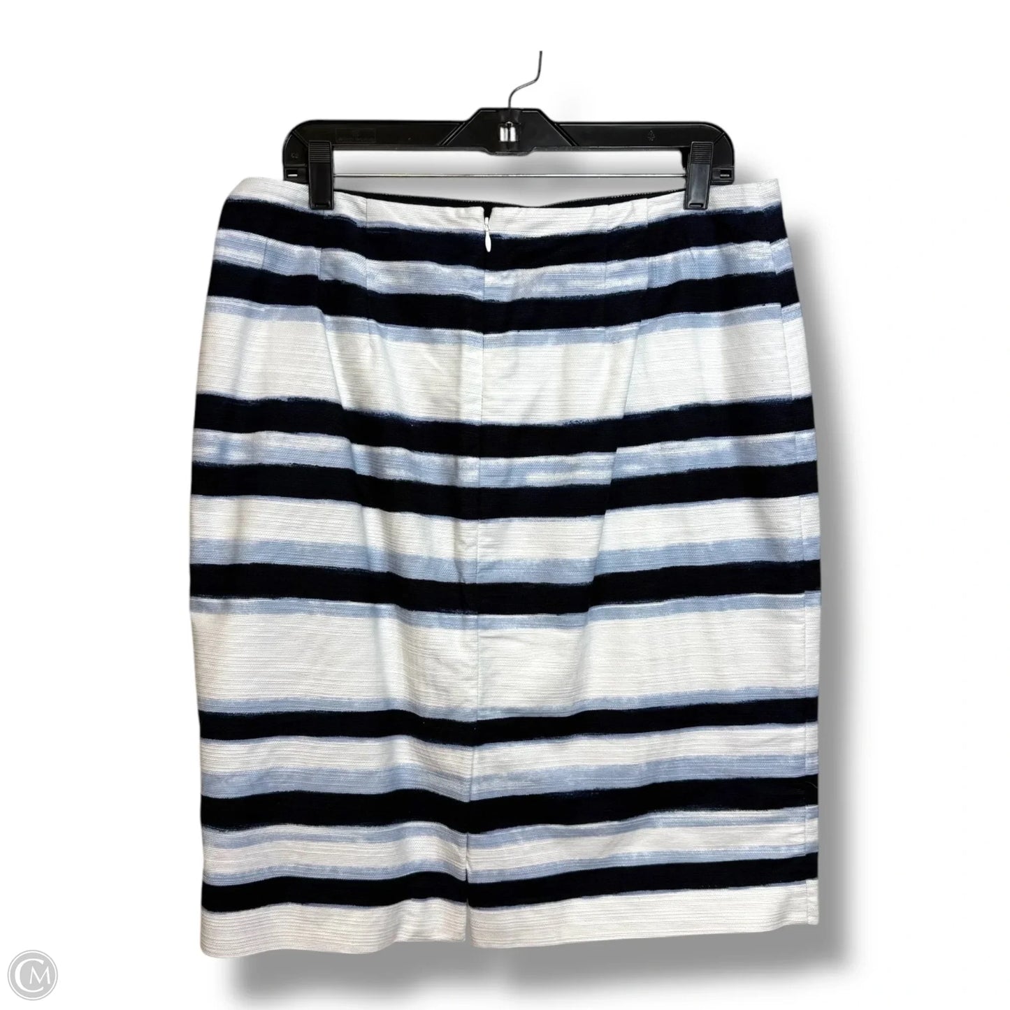 Skirt Mini & Short By Ann Taylor In Striped Pattern, Size: 12