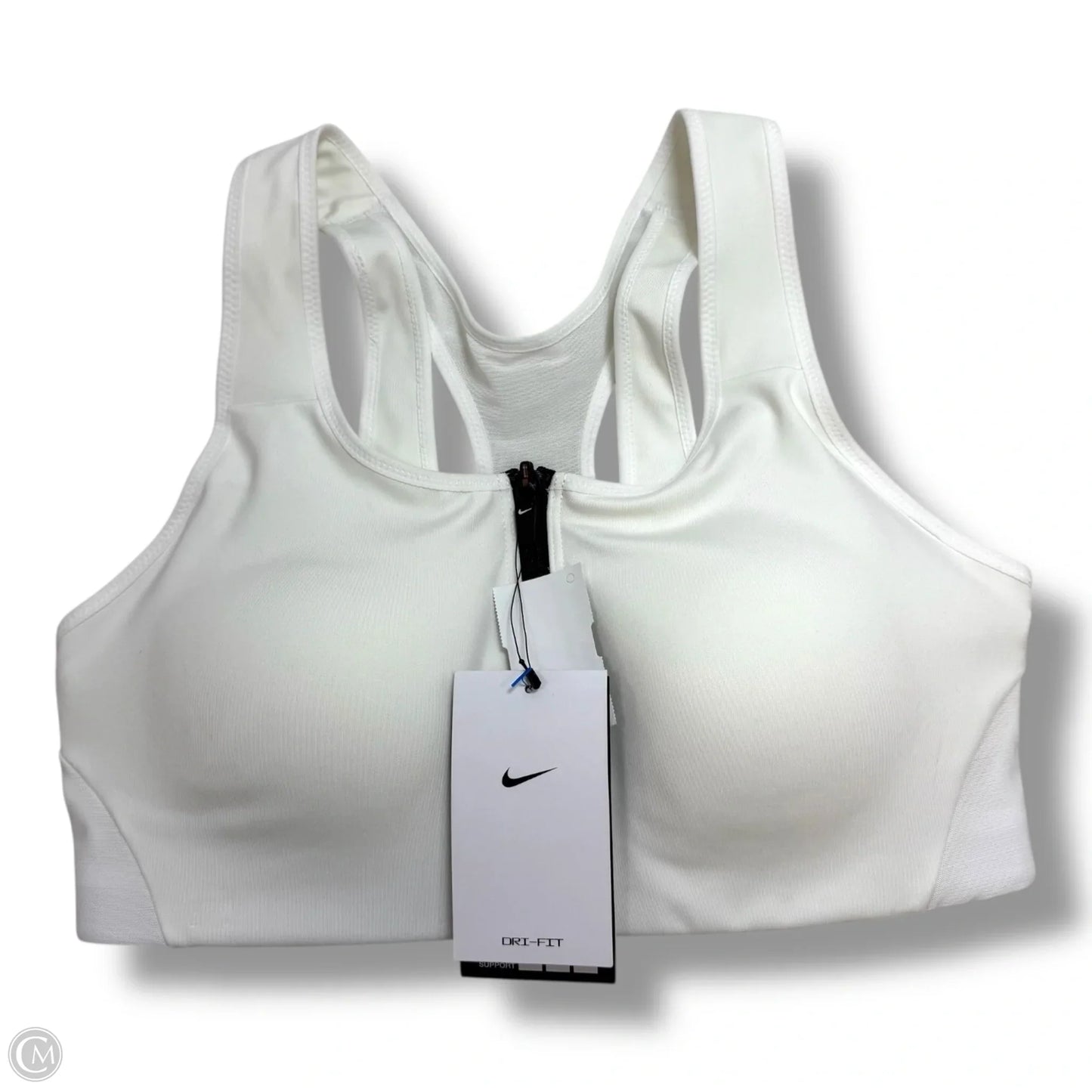 Athletic Bra By Nike Apparel In White, Size: M