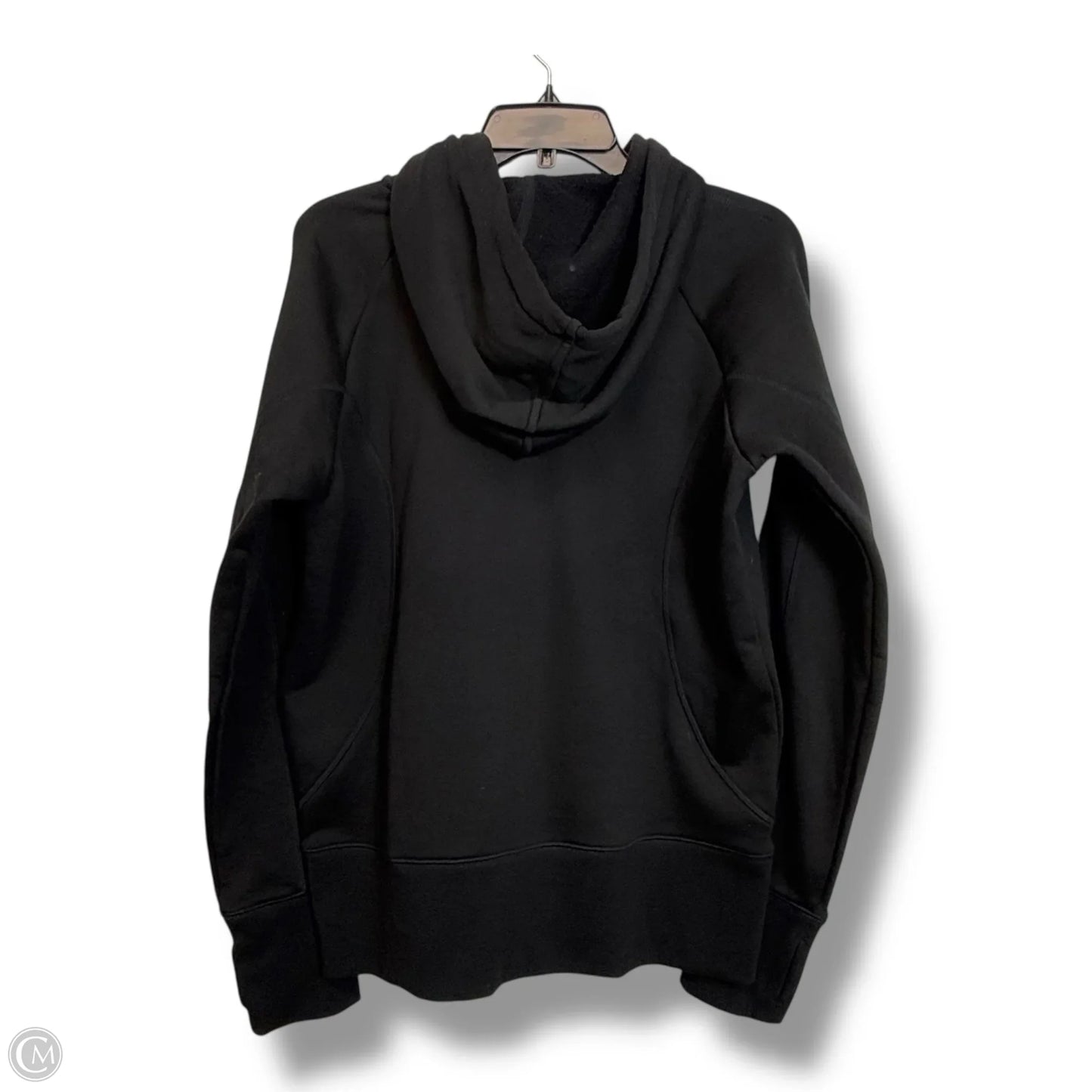 Athletic hoodie Jacket By Gapfit In Black, Size: L