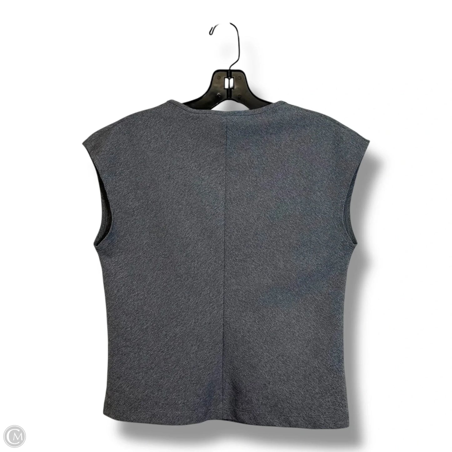 Athletic Top Short Sleeve By Athleta In Grey, Size: S