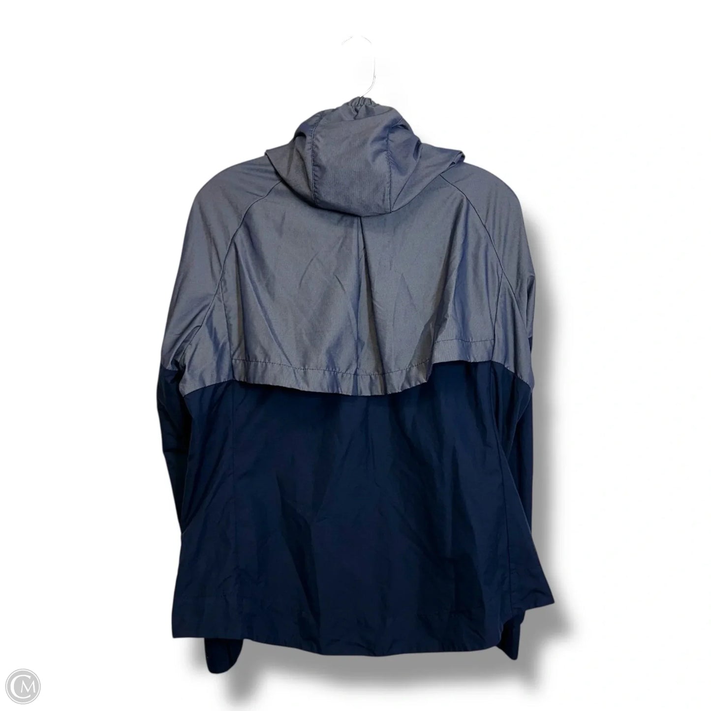 Athletic Jacket By Nike Apparel In Navy, Size: M