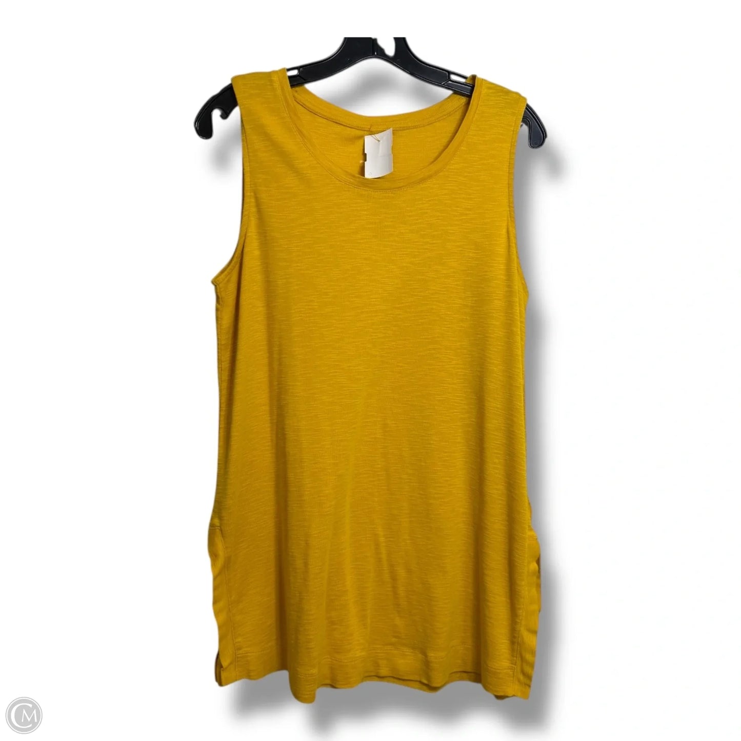 Top Sleeveless By J. Jill In Yellow, Size: M