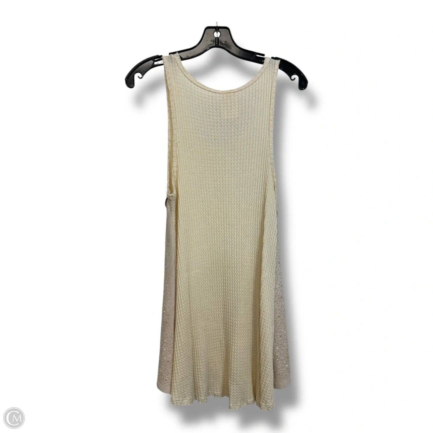 Top Sleeveless By Vocal In Ivory, Size: S