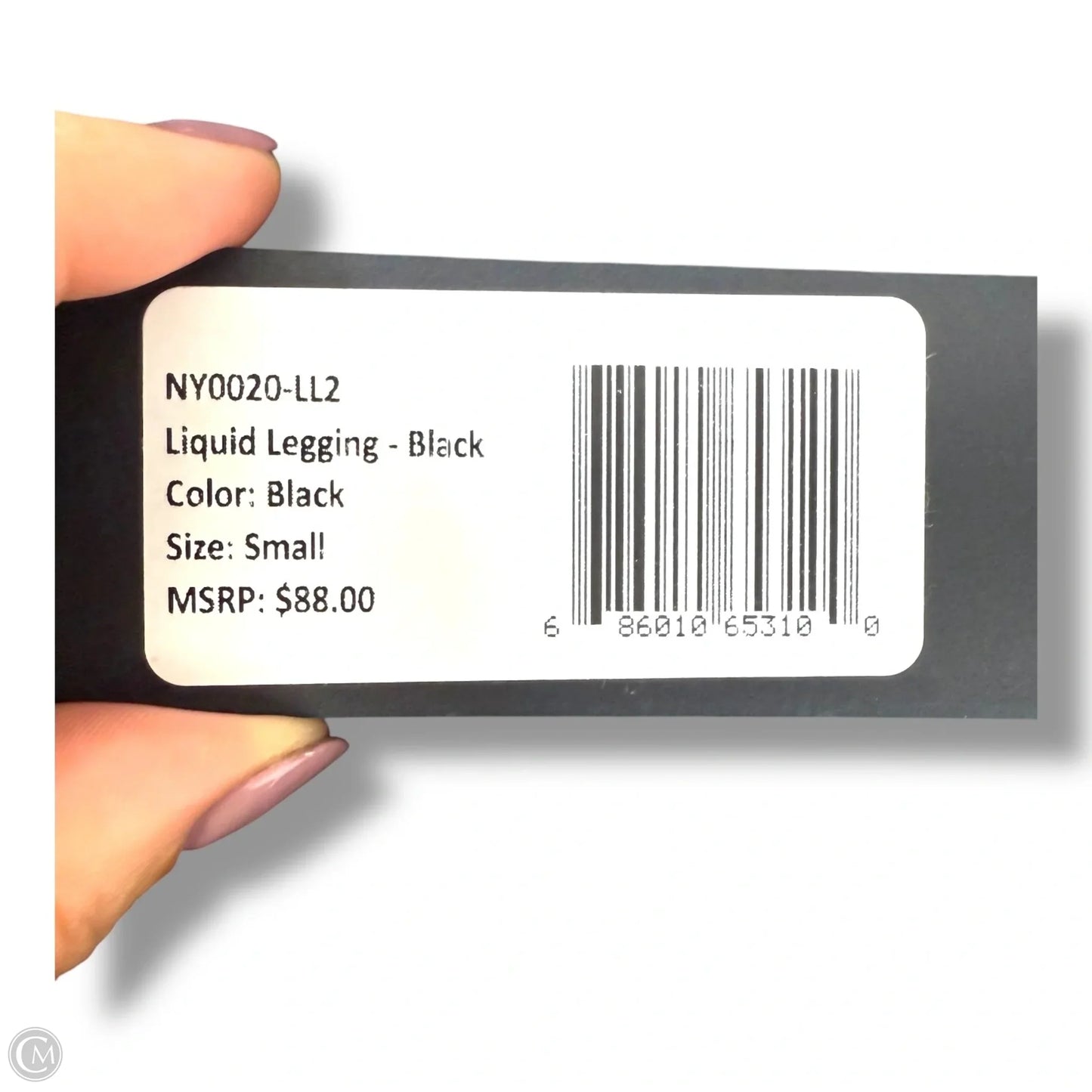 Athletic Leggings By Clothes Mentor In Black, Size: S