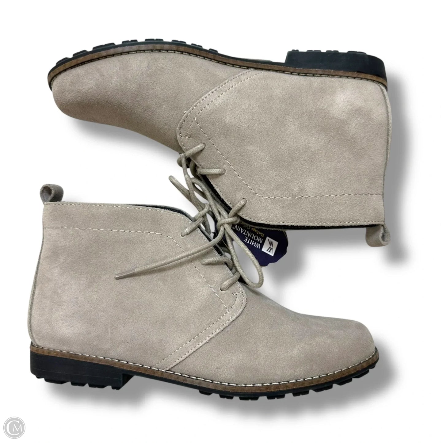 Boots Ankle Flats By White Mountain In Taupe, Size: 6.5