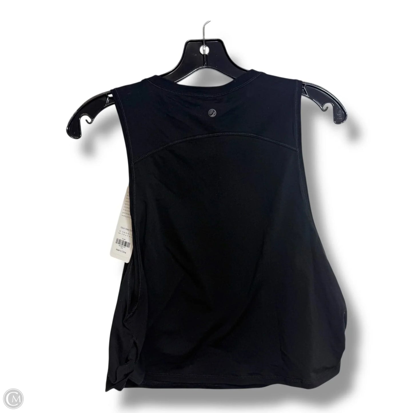 Athletic Tank Top By Clothes Mentor In Black, Size: S
