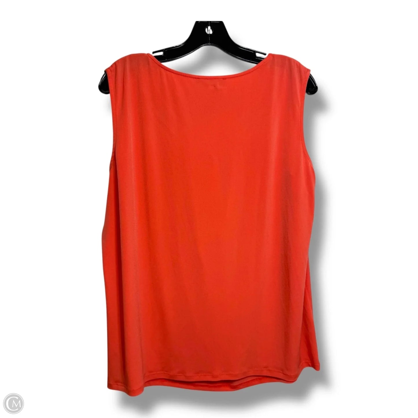 Top Sleeveless By N Touch In Coral, Size: L