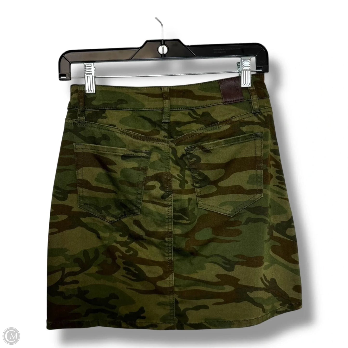Skirt Mini & Short By Level 99 In Camouflage Print, Size: 0