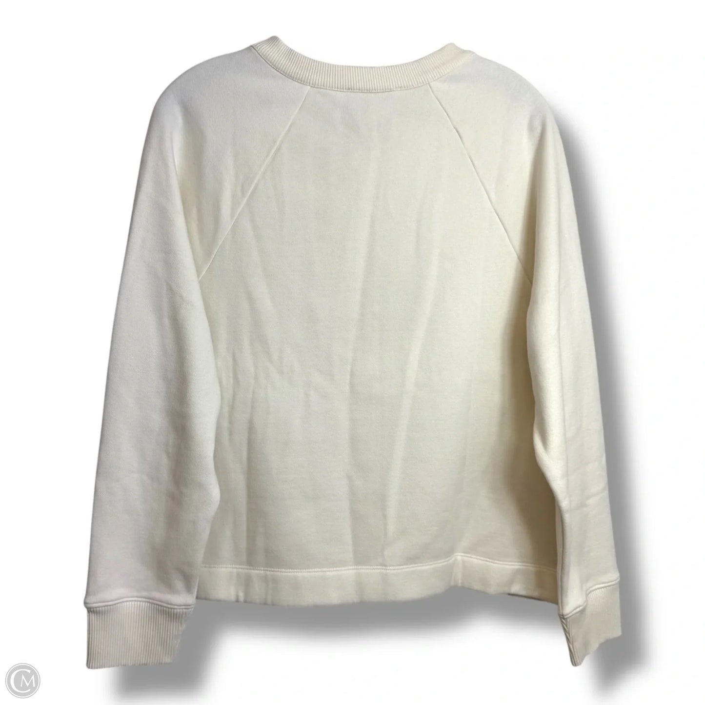 Top Long Sleeve By Ann Taylor In Ivory, Size: M