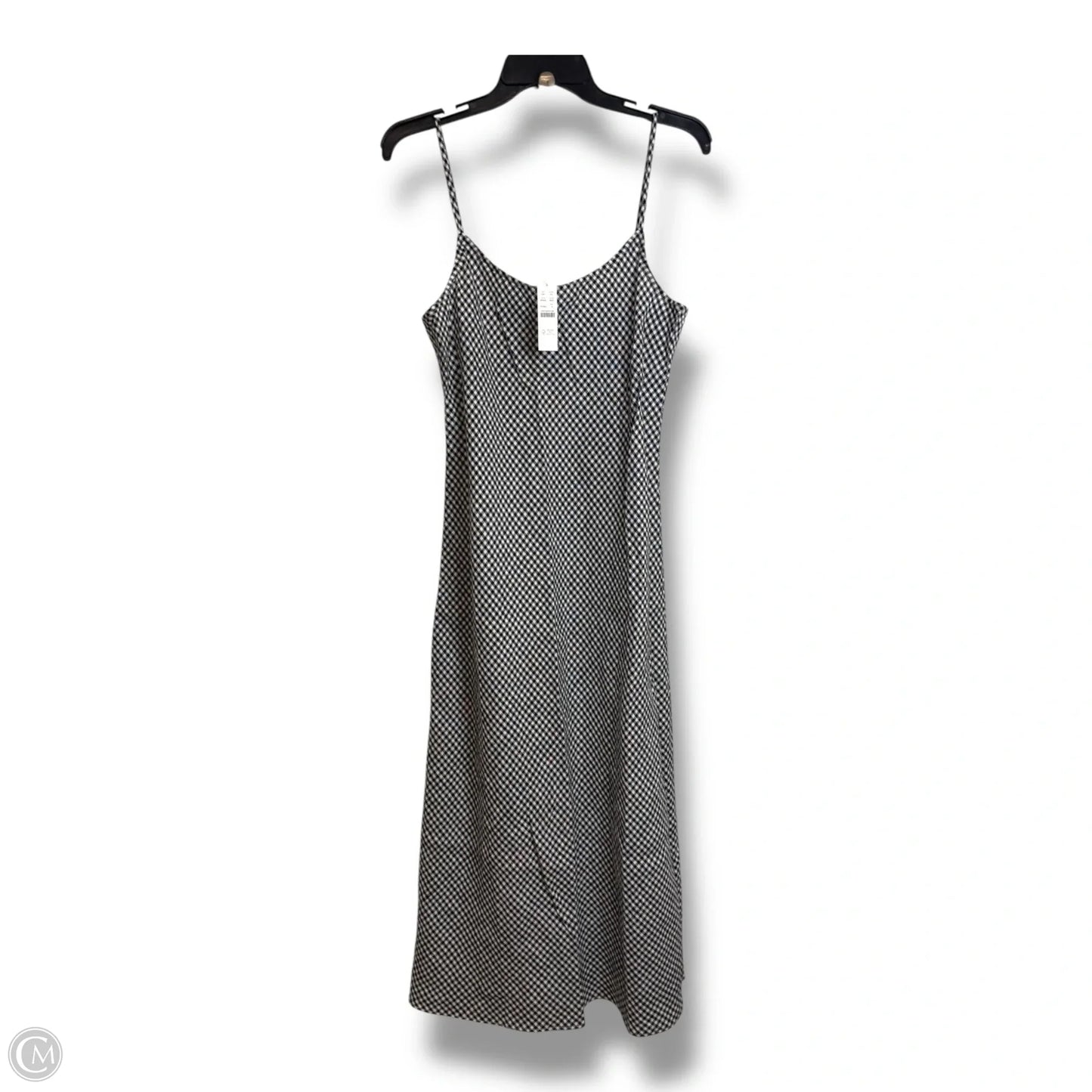 Dress Casual Midi By J. Crew In Checkered Pattern, Size: 8