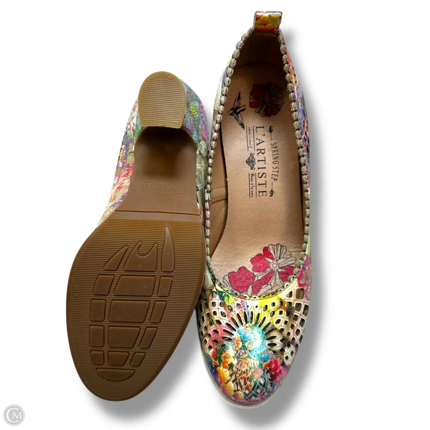 Shoes Heels Block By Spring Step In Multi-colored