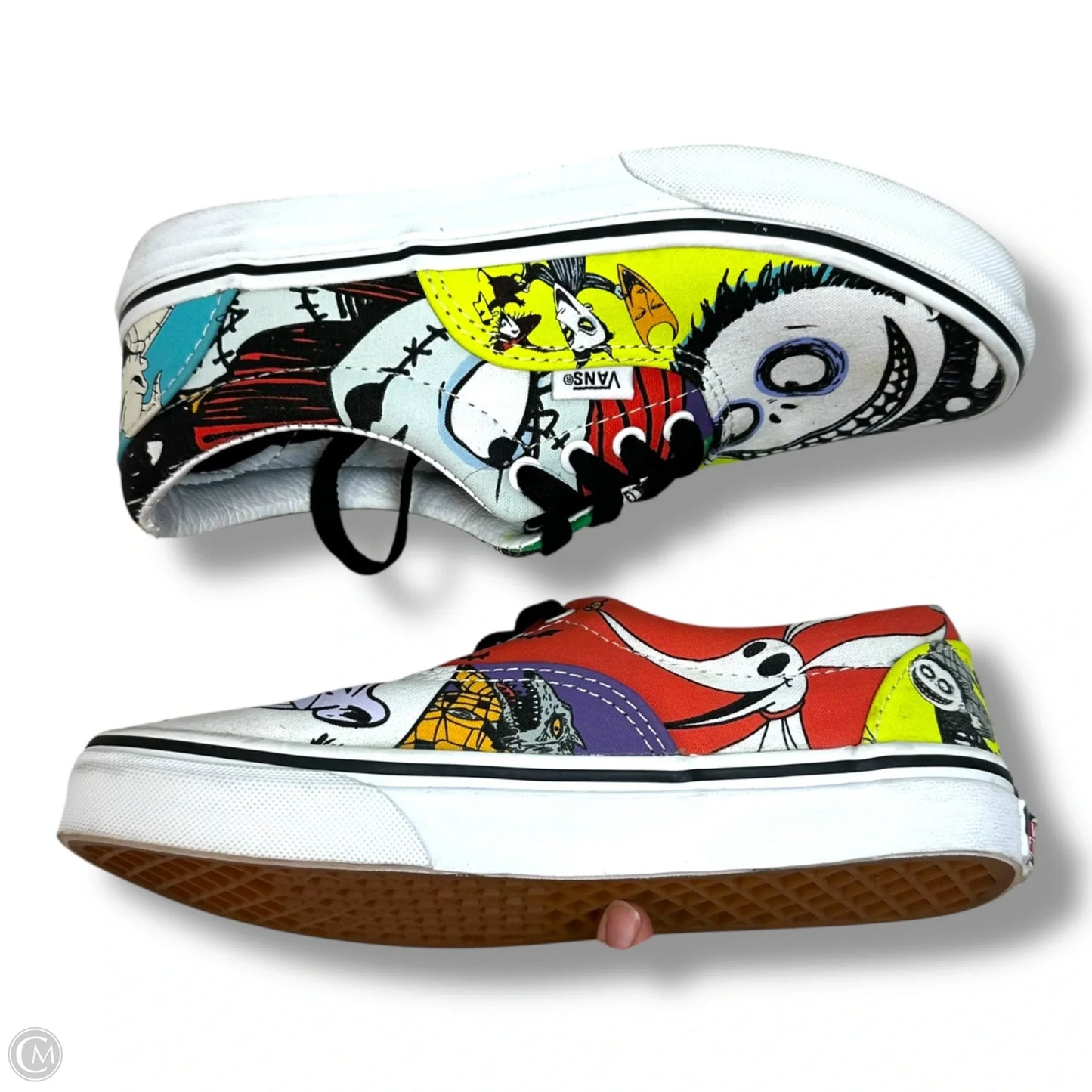 Shoes Sneakers By Vans In Multi-colored, Size: 6