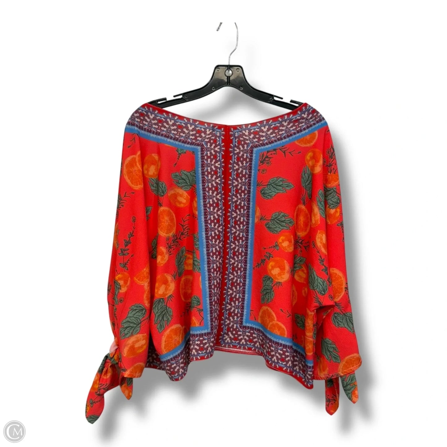 Top 3/4 Sleeve By Clothes Mentor In Multi-colored, Size: S