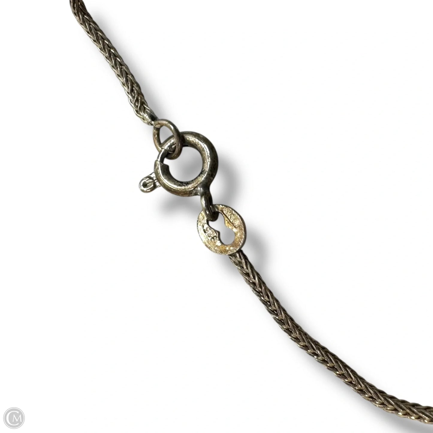 Sterling silver & jade Necklace Chain By Clothes Mentor
