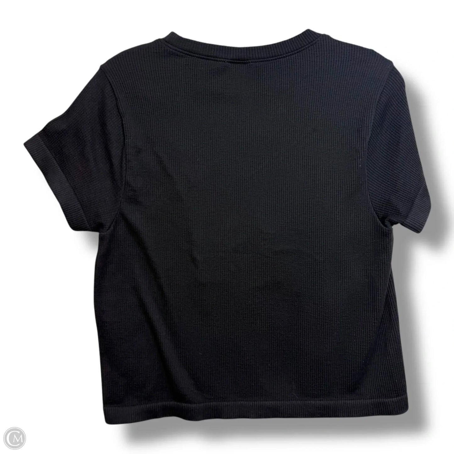Top Short Sleeve Basic By Old Navy In Black, Size: Xxl
