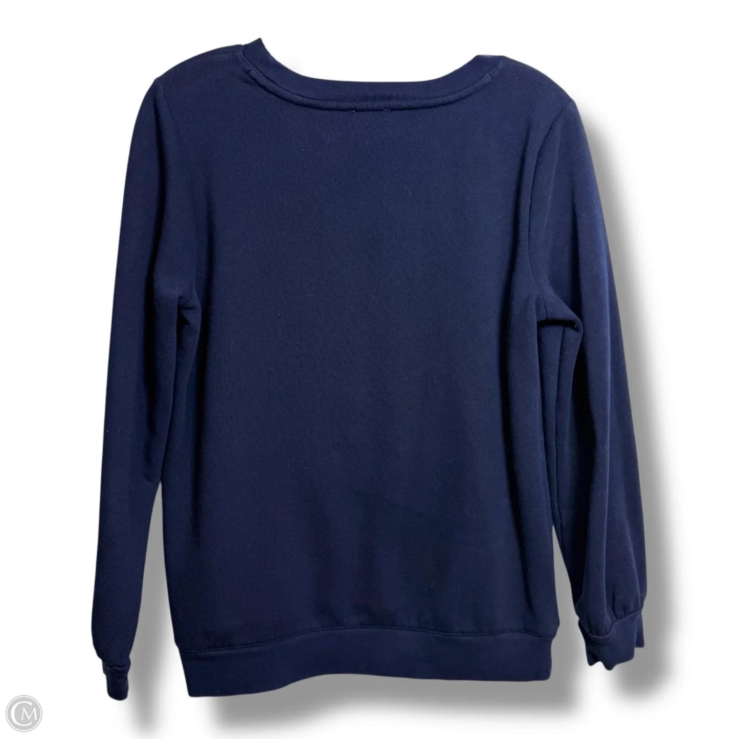 Sweatshirt Crewneck By Talbots In Navy, Size: Mp