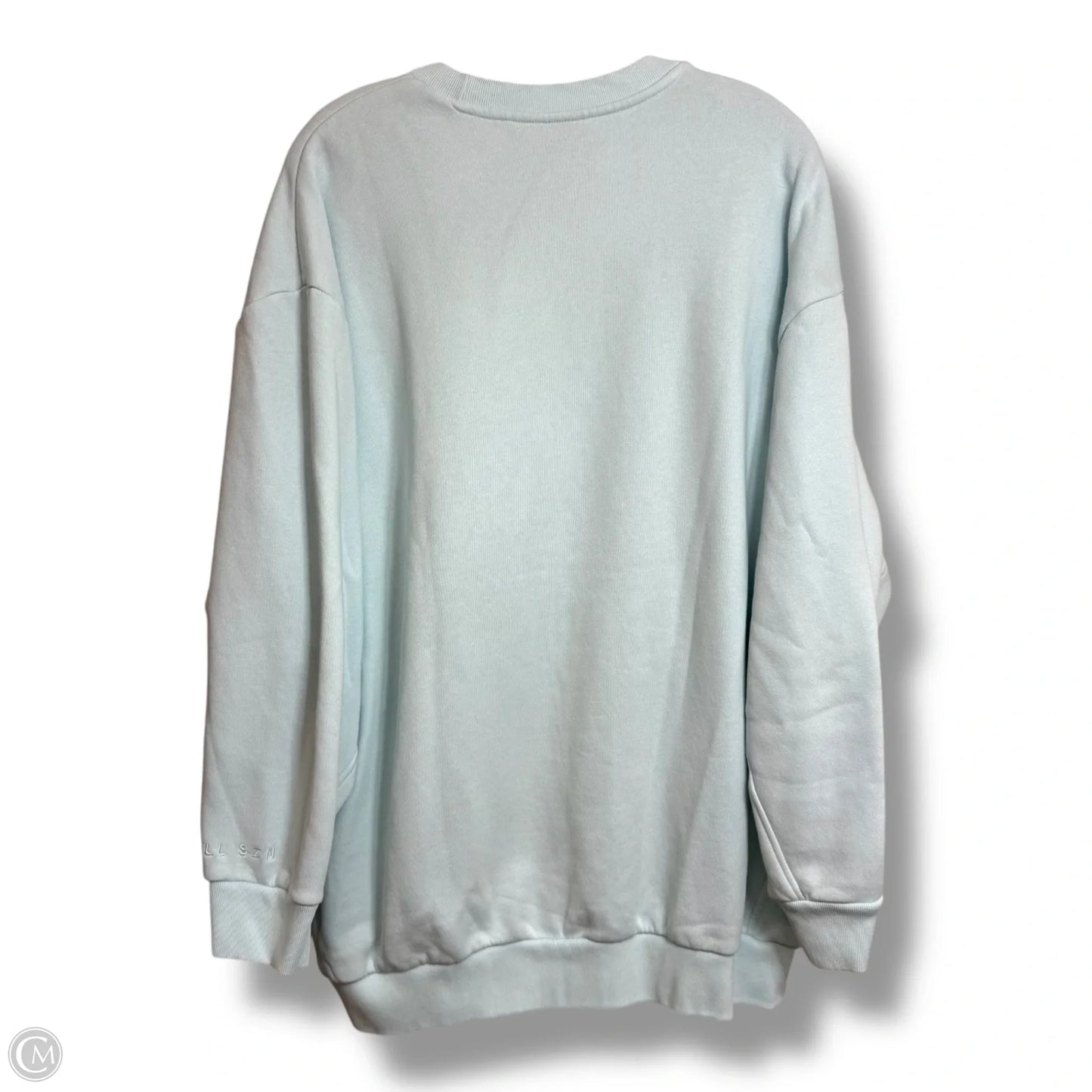 Sweatshirt Crewneck By Adidas In Blue, Size: M