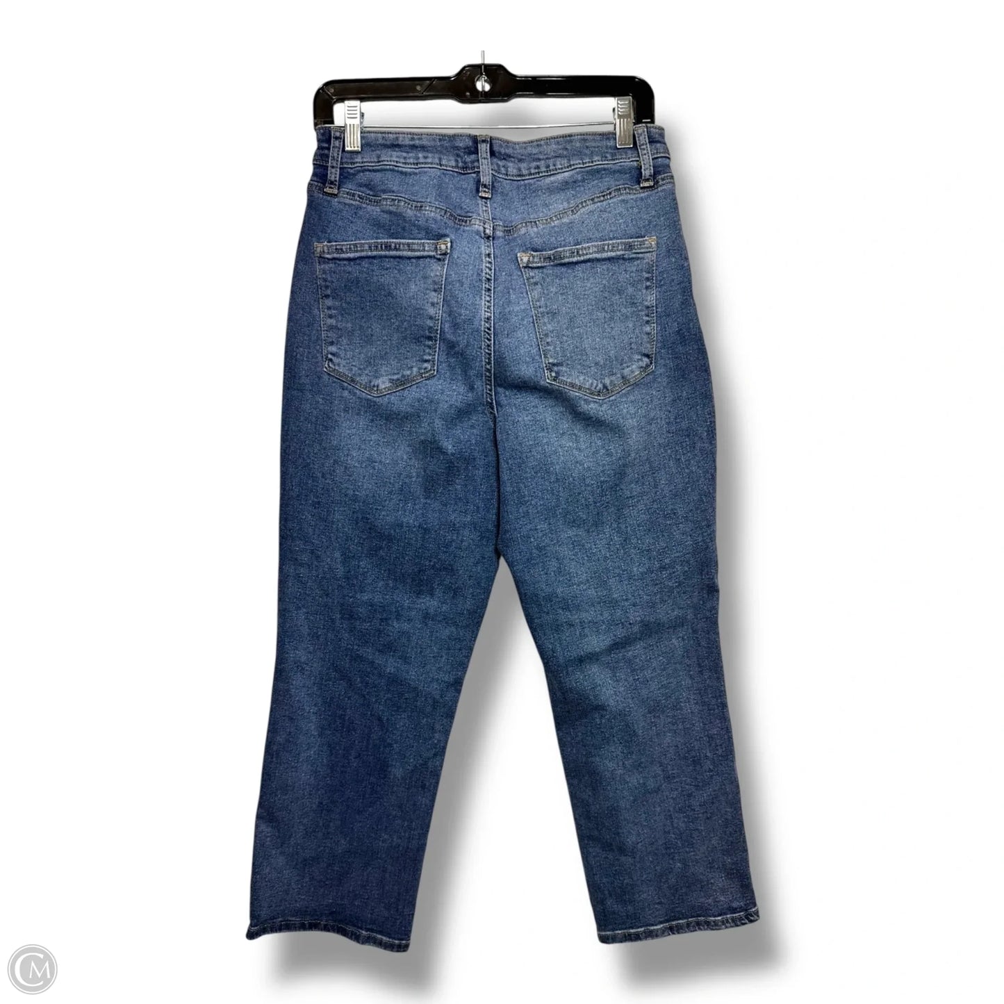 Jeans Cropped By Sonoma In Blue Denim, Size: 12