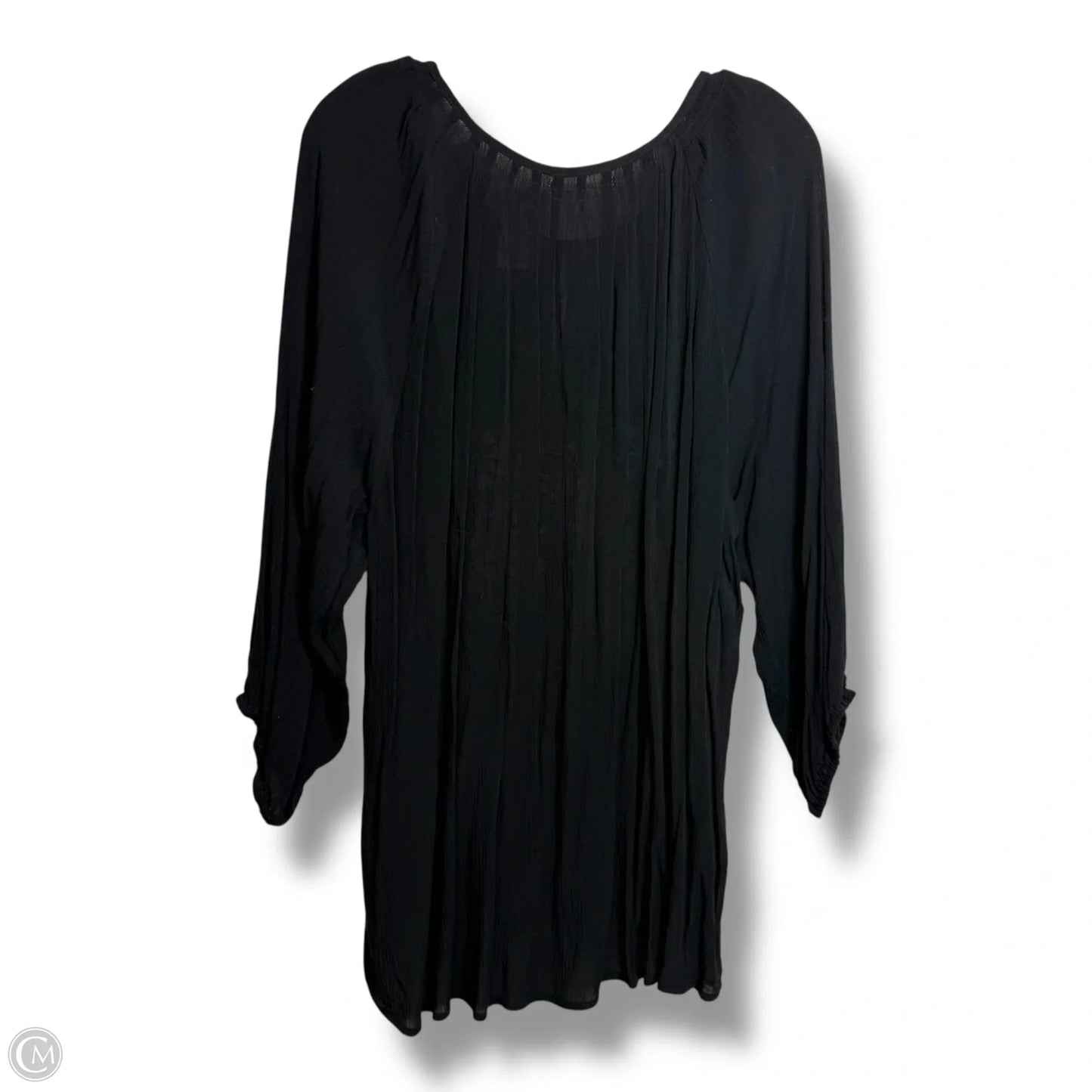 Top 3/4 Sleeve By John Paul Richard In Black, Size: Xl