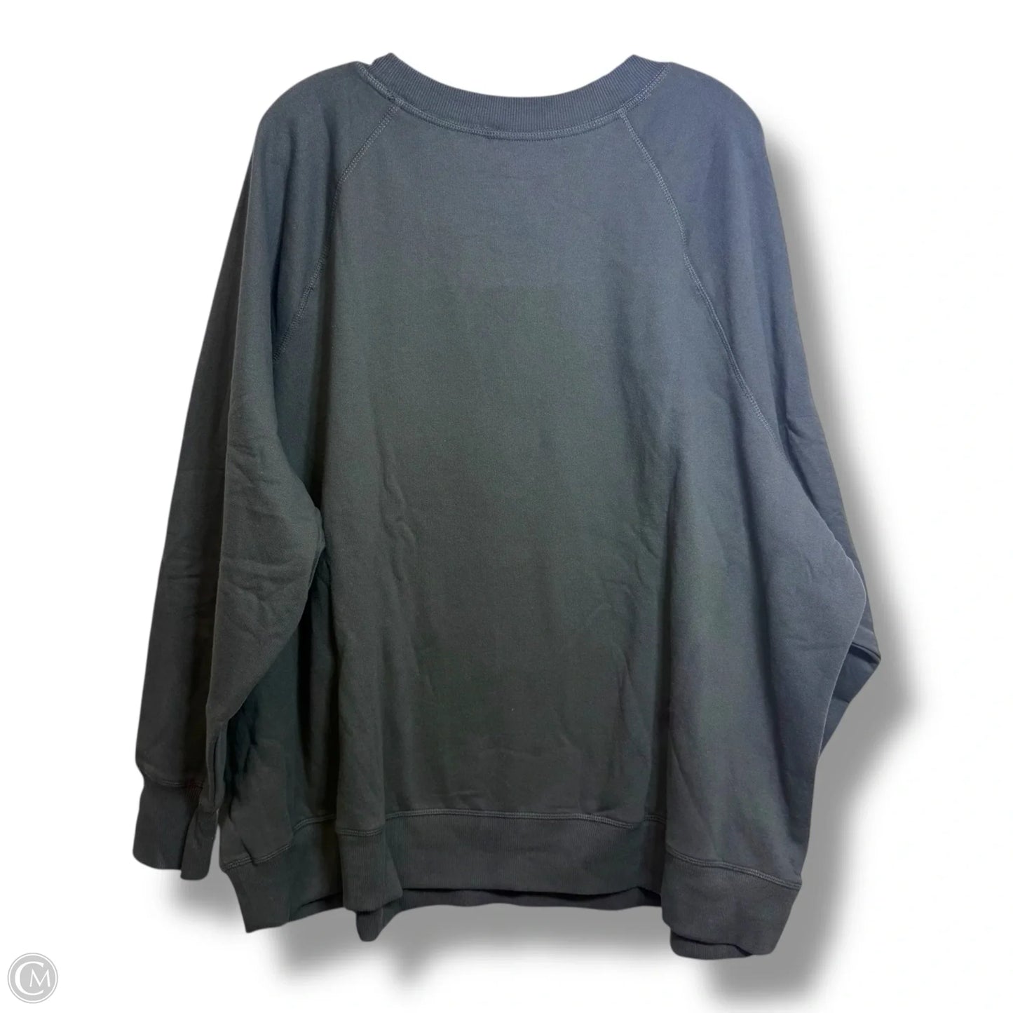 Grinch Sweatshirt Crewneck By Clothes Mentor In Black, Size: 3x