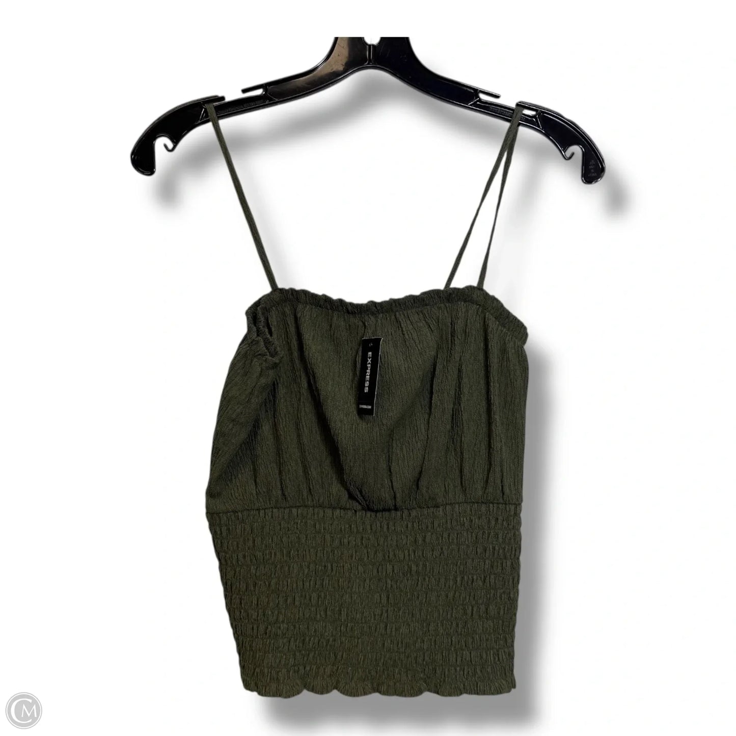 Tank Top By Express In Green, Size: Xs