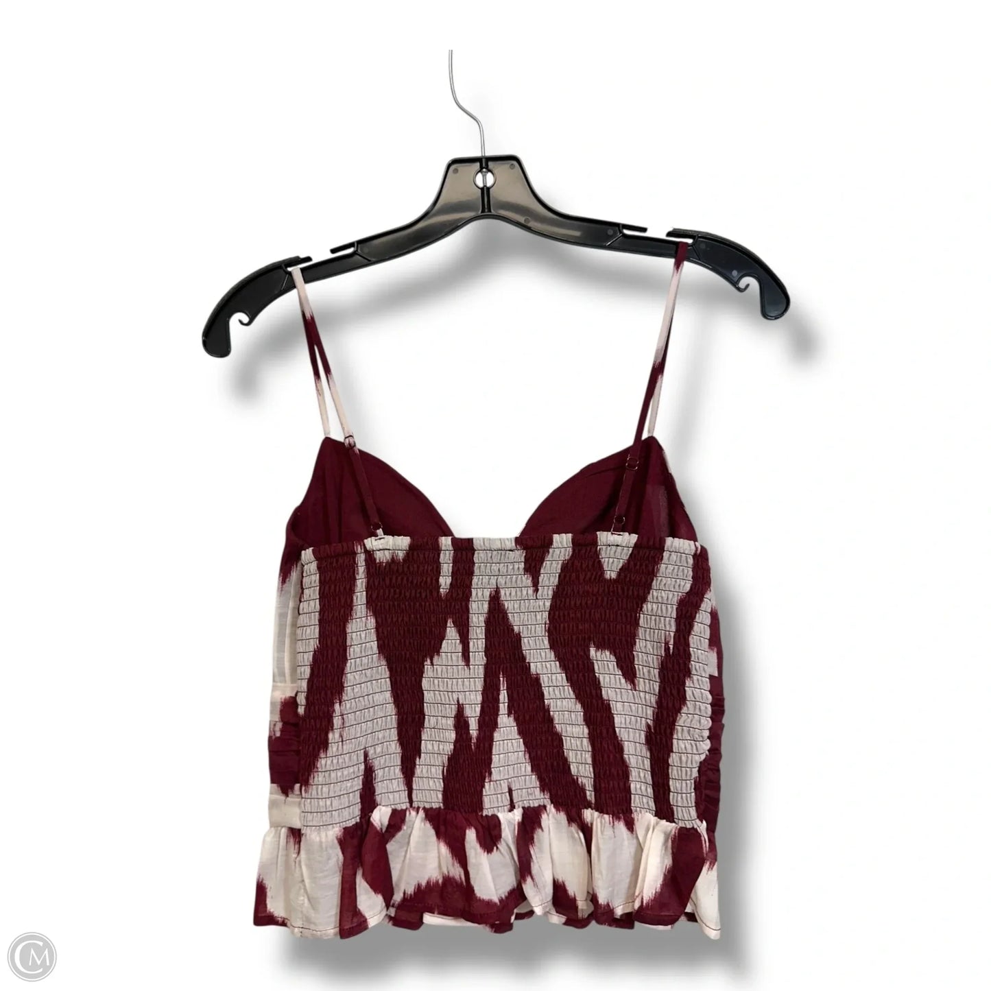 Tank Top By Express In Maroon, Size: S