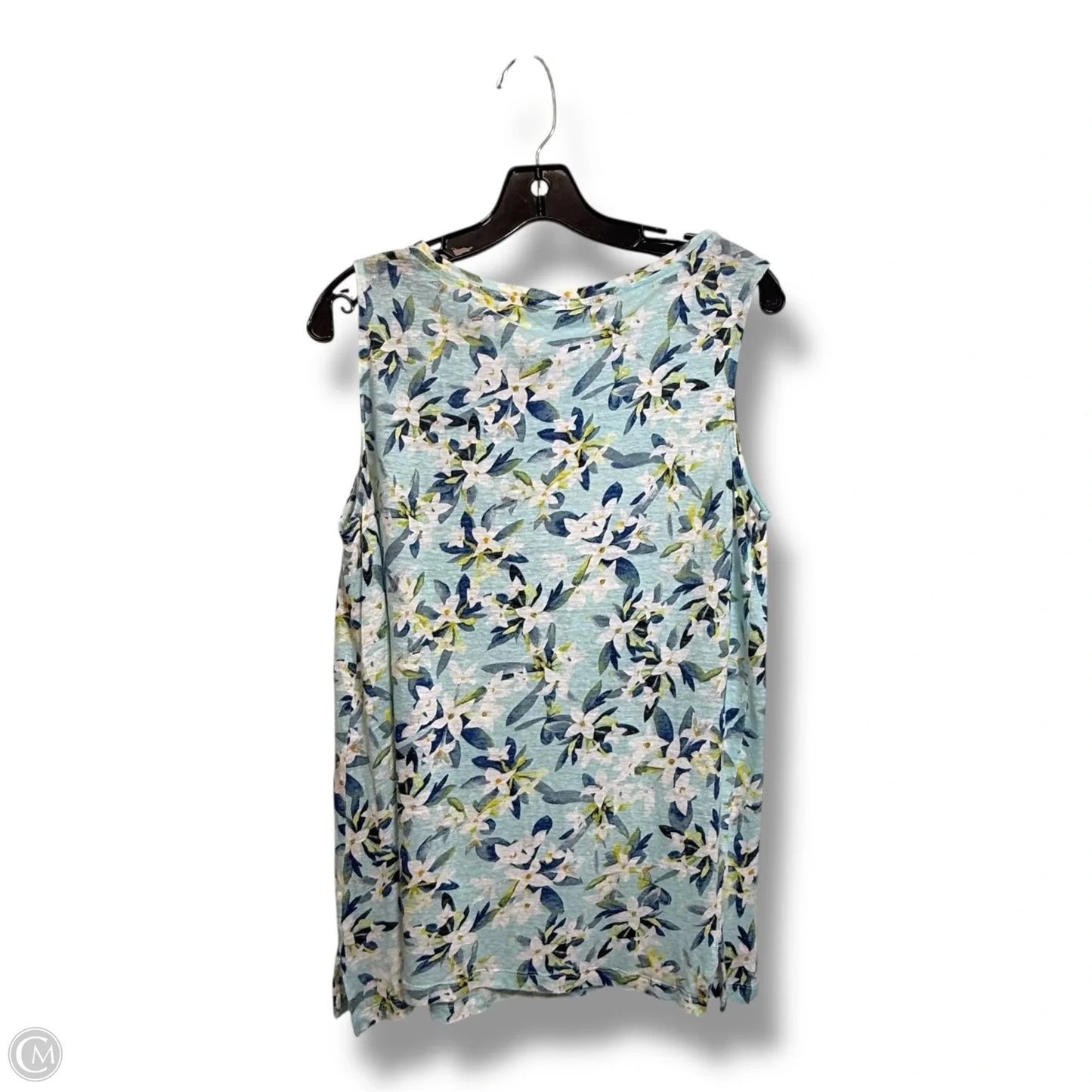 Top Sleeveless By J. Jill In Blue, Size: M