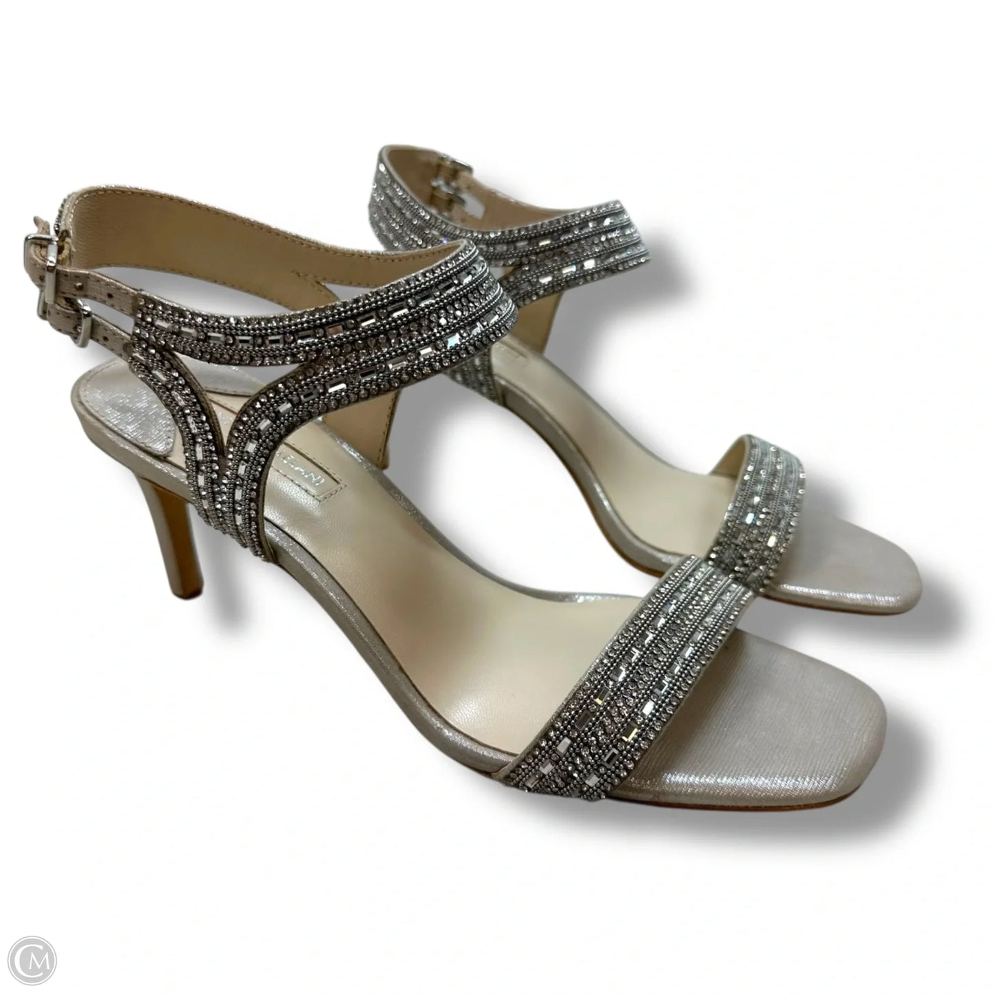 Shoes Heels Stiletto By Antonio Melani In Silver, Size: 9