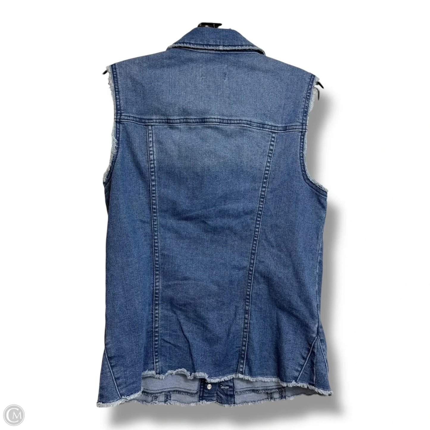 Vest Other By Logo In Blue Denim, Size: 0