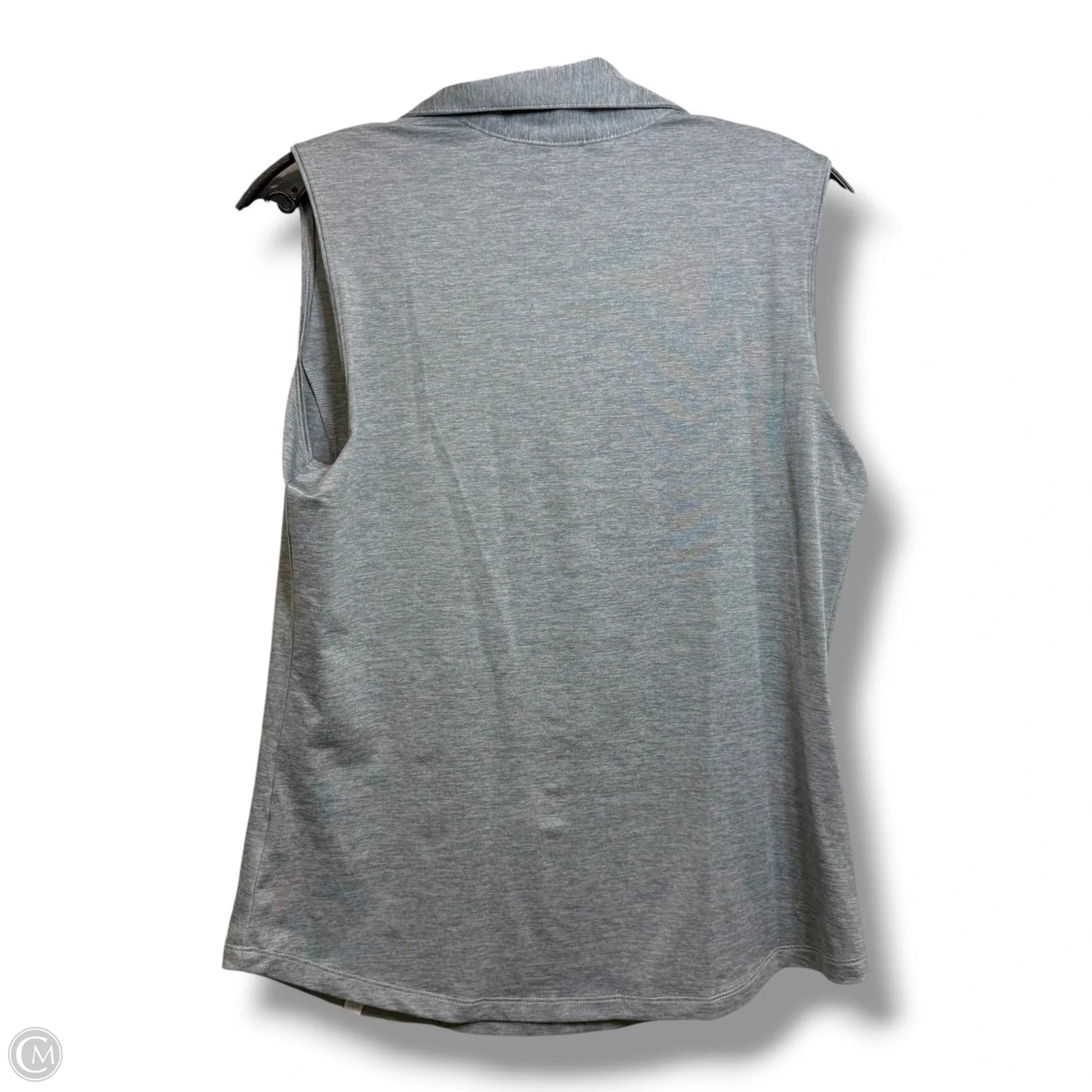 Top Sleeveless By Lady Hagen In Grey, Size: S